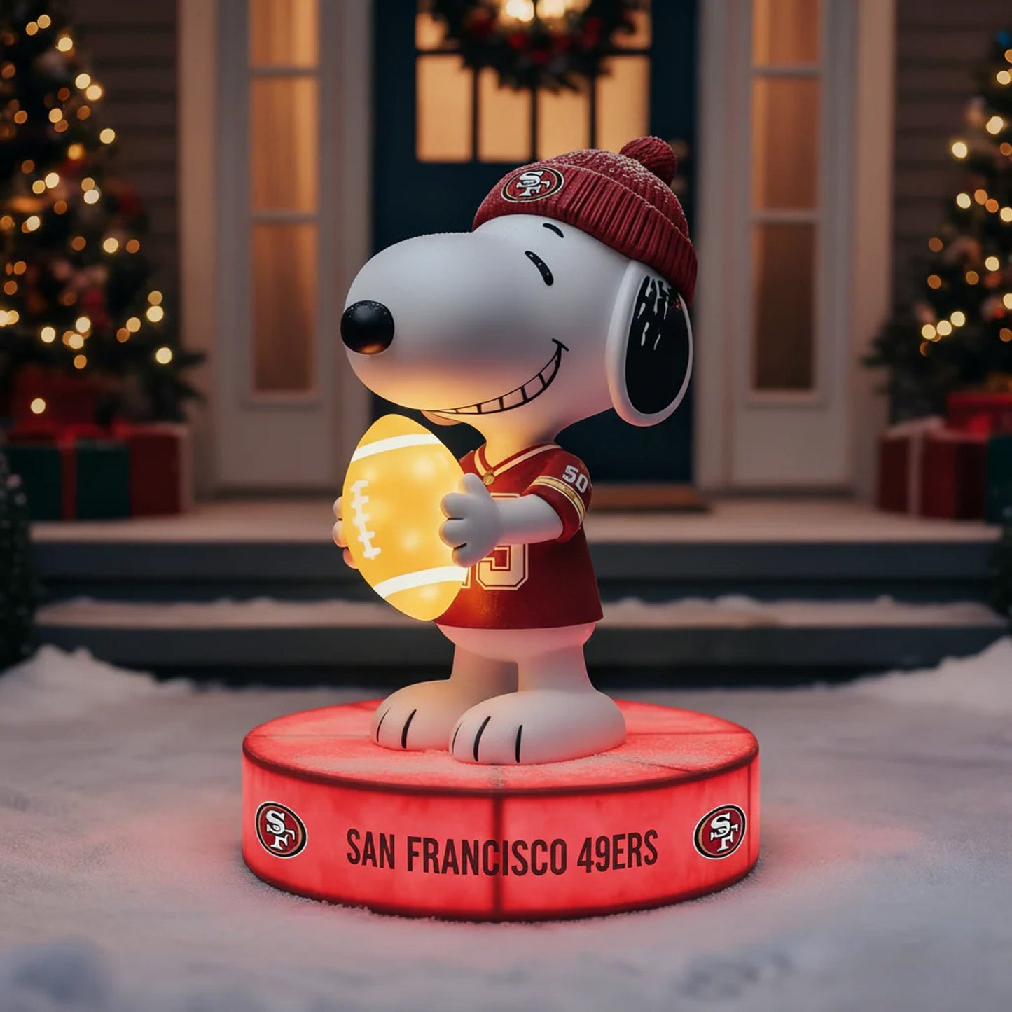 UNIQUE SNOO X NFL SF49 Team Spirit LED Statuary NDT NHM 2510