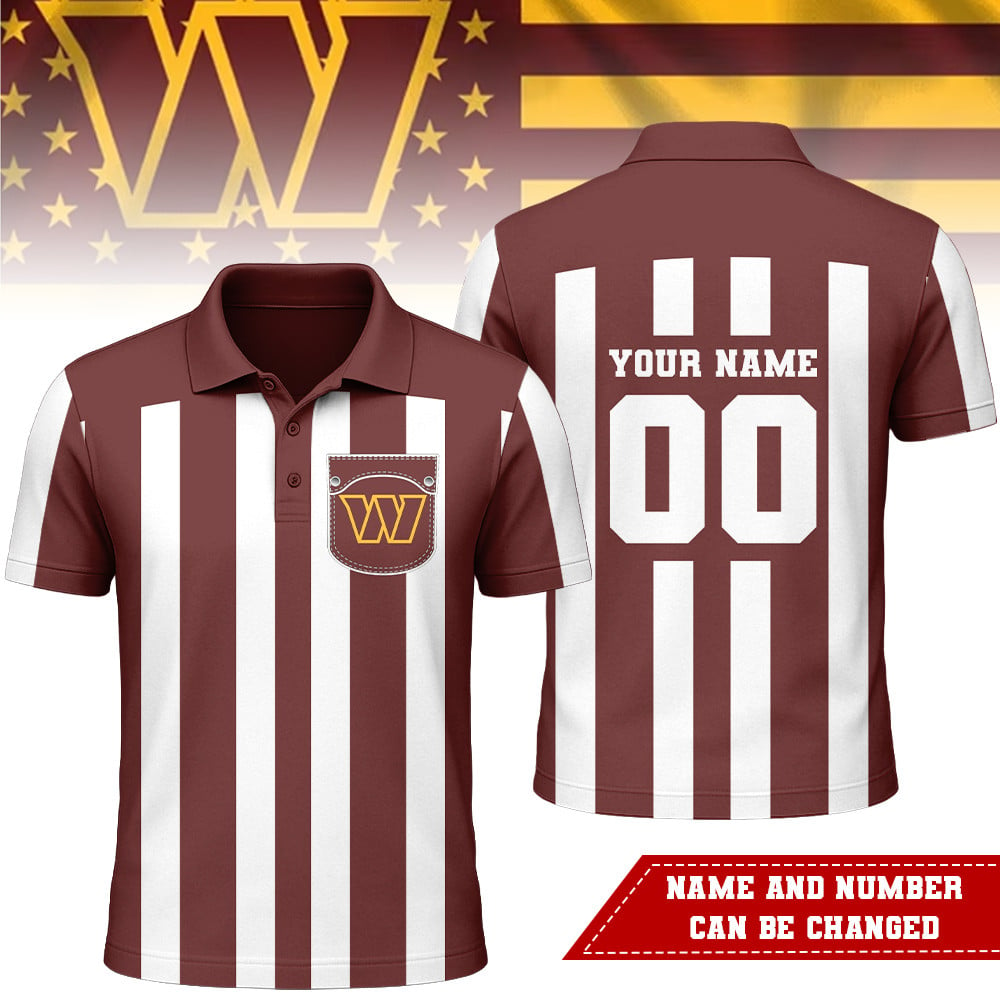WC Premium NFL Referees 3D Polo Shirt DDT NTL