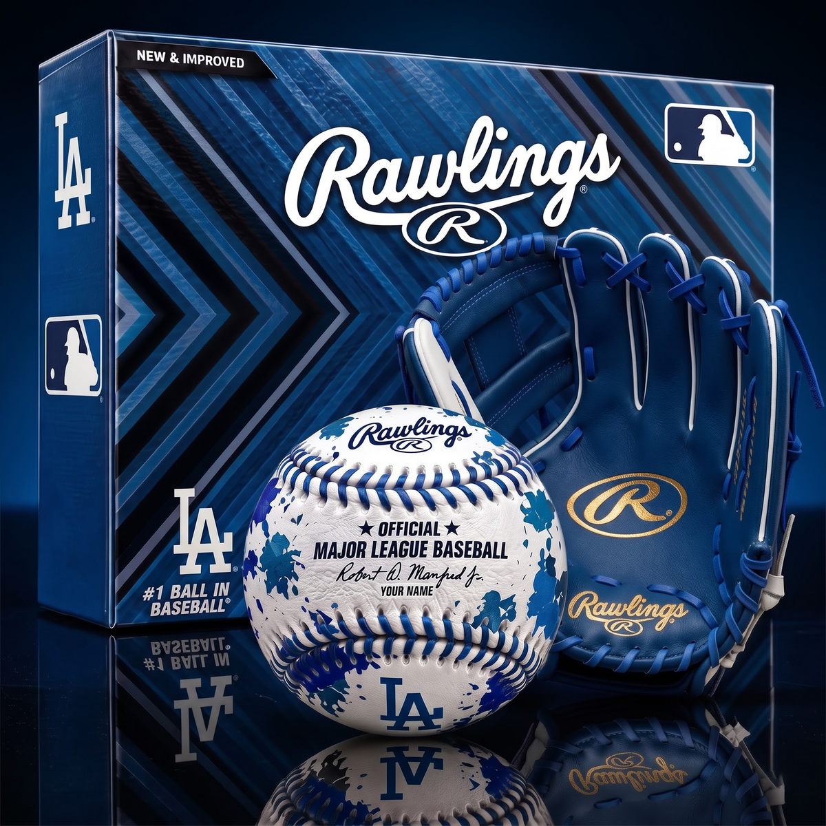 WSH X PREMIUM MLB Personalized Baseball – Custom Name Edition