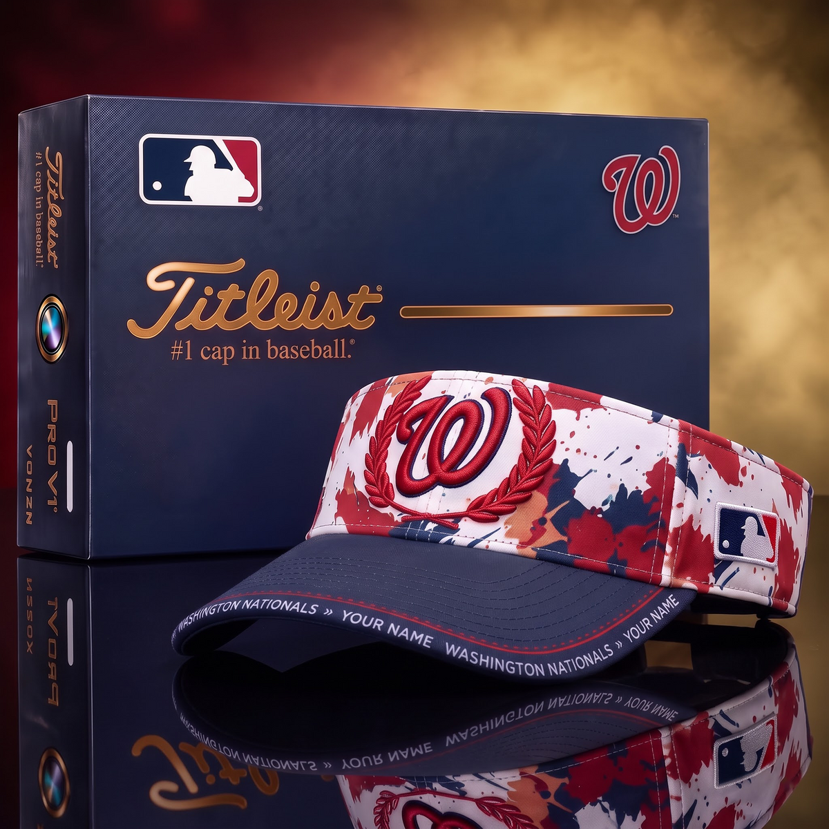 WSH X Premium Titleist Visor Hat with Premium Gift Box