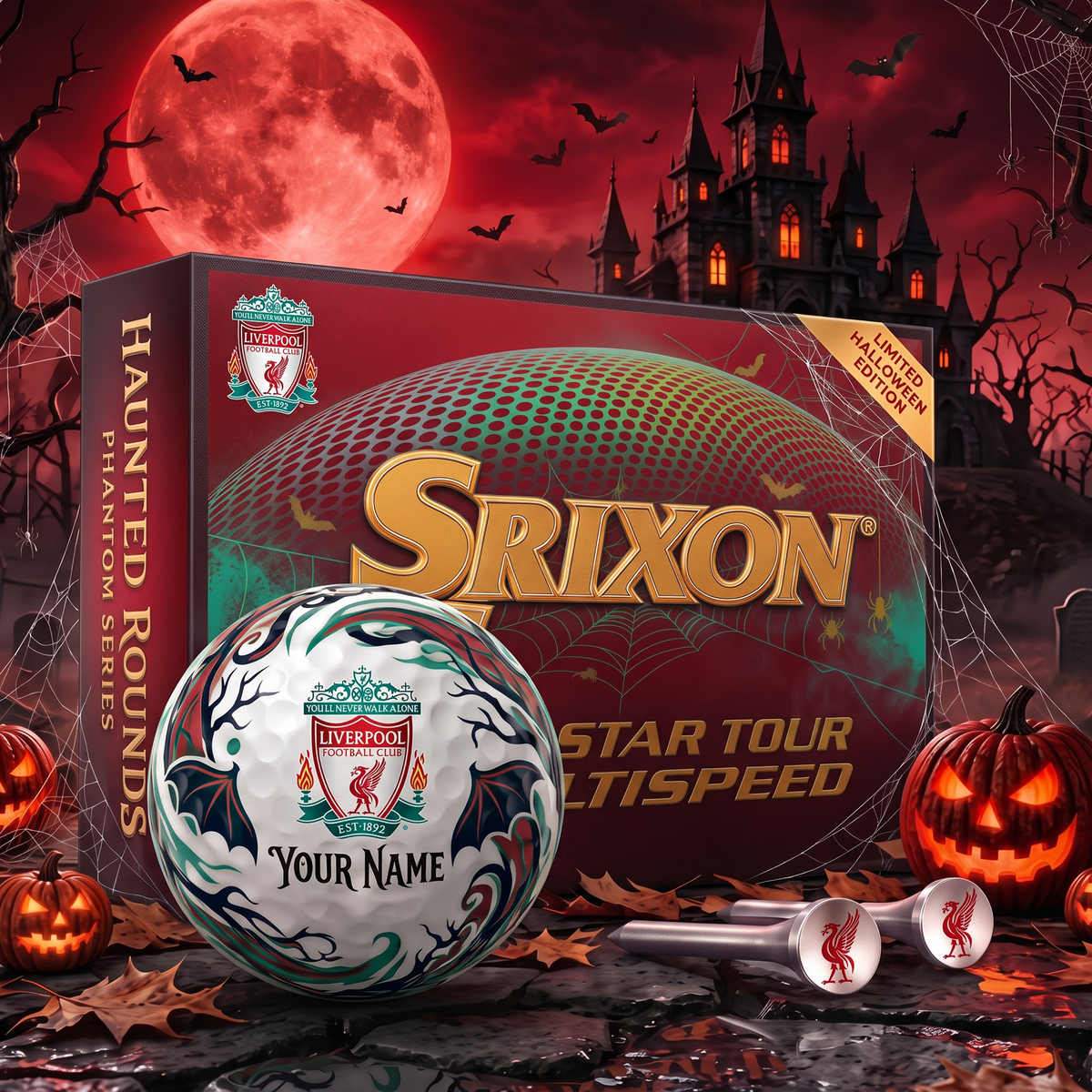 X Premium EFL Halloween Golf Ball Limited Edition