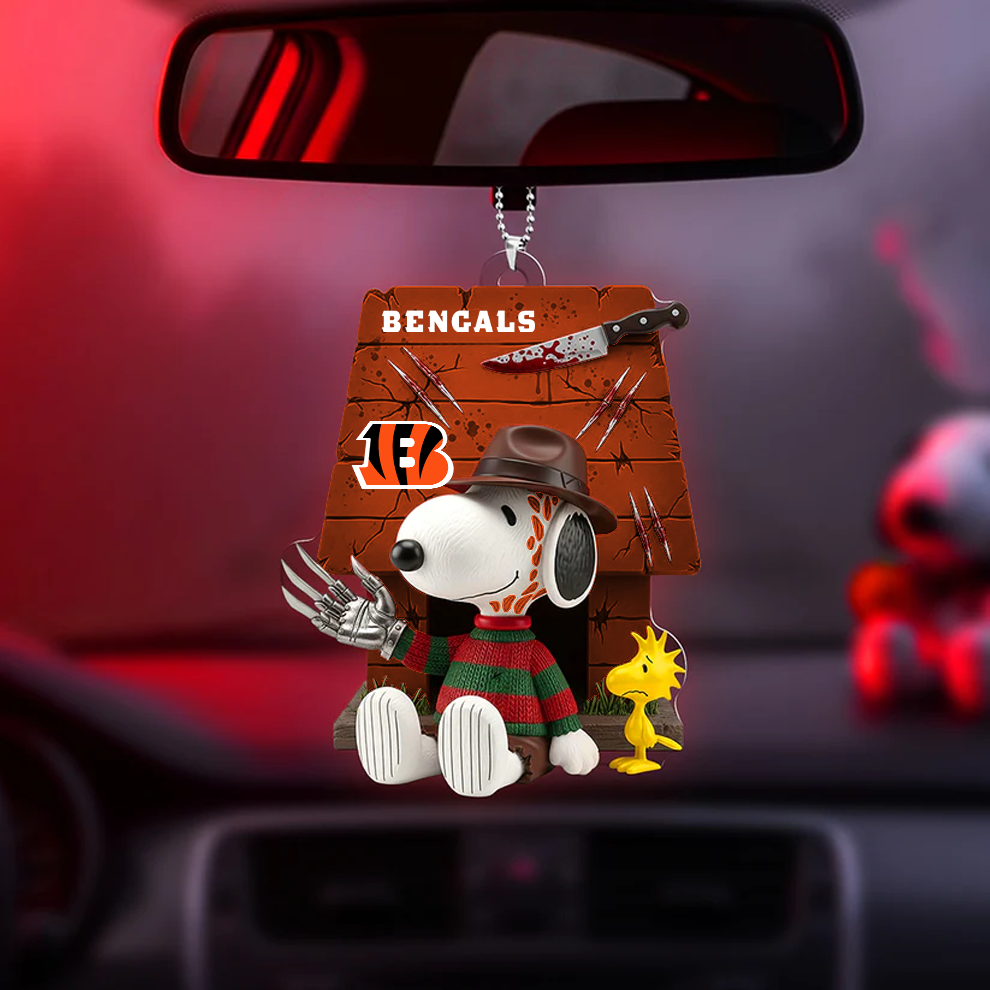 ALL I WANT FOR CHRISTMAS X NFL CIN X ORNAMENT HERE NDT TDT