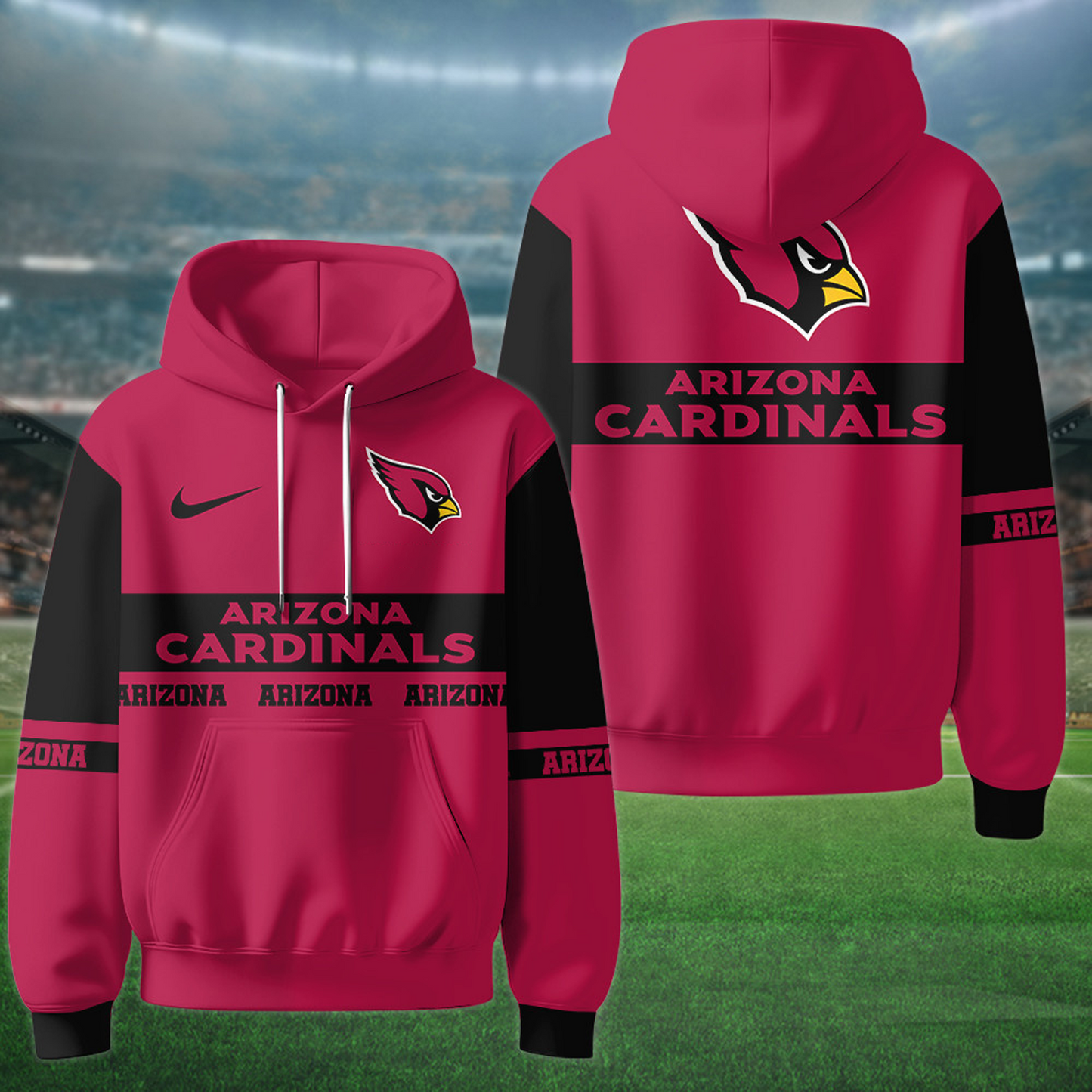 ARI x NFL Special Hoodie New Style Personalized Gifts For Fan DATND TANTD