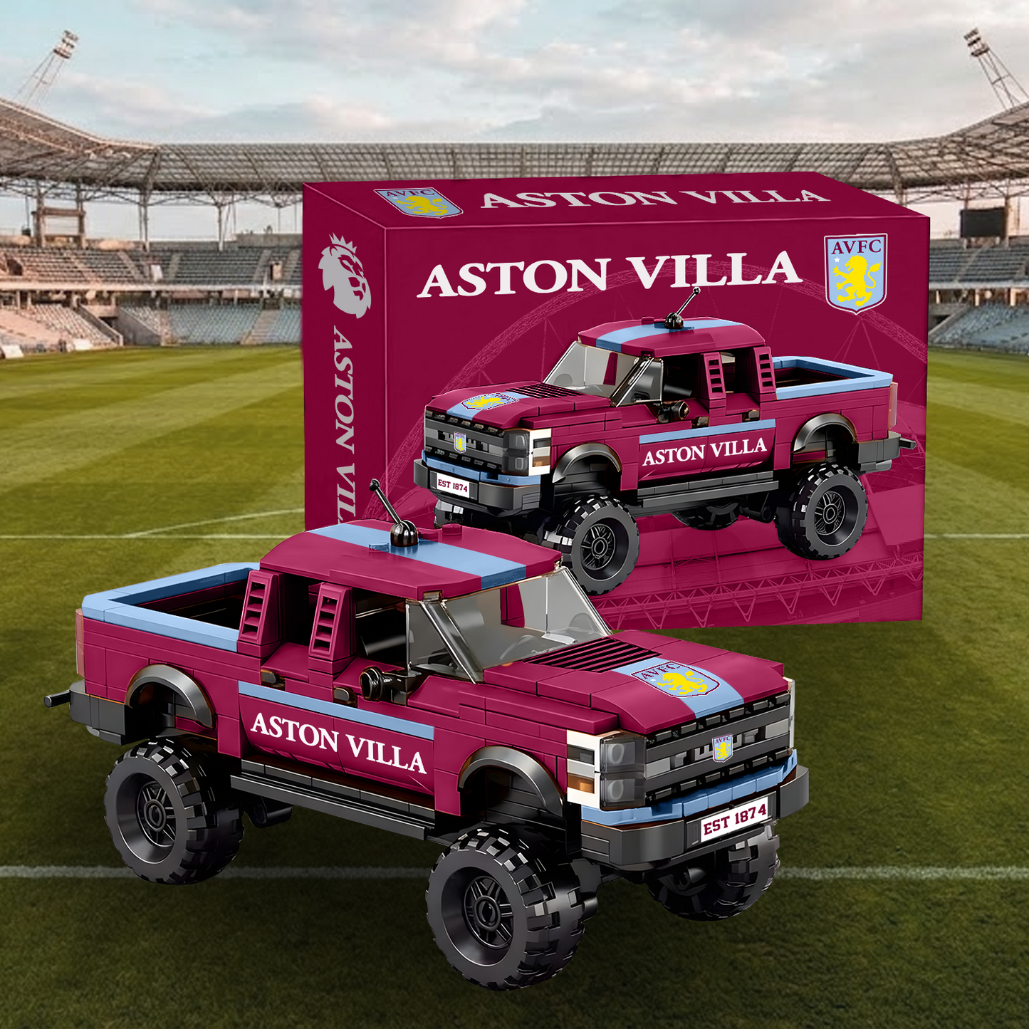 AST X EPL Raptor pickup truck building block set NAK NHT