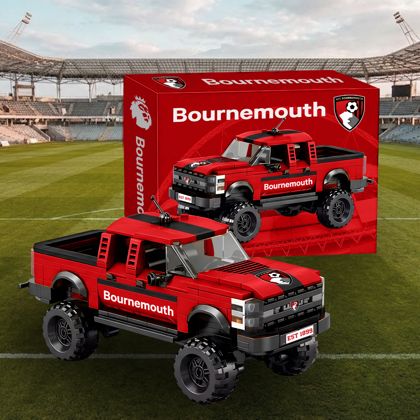 BOU X EPL Raptor pickup truck building block set NAK NHT