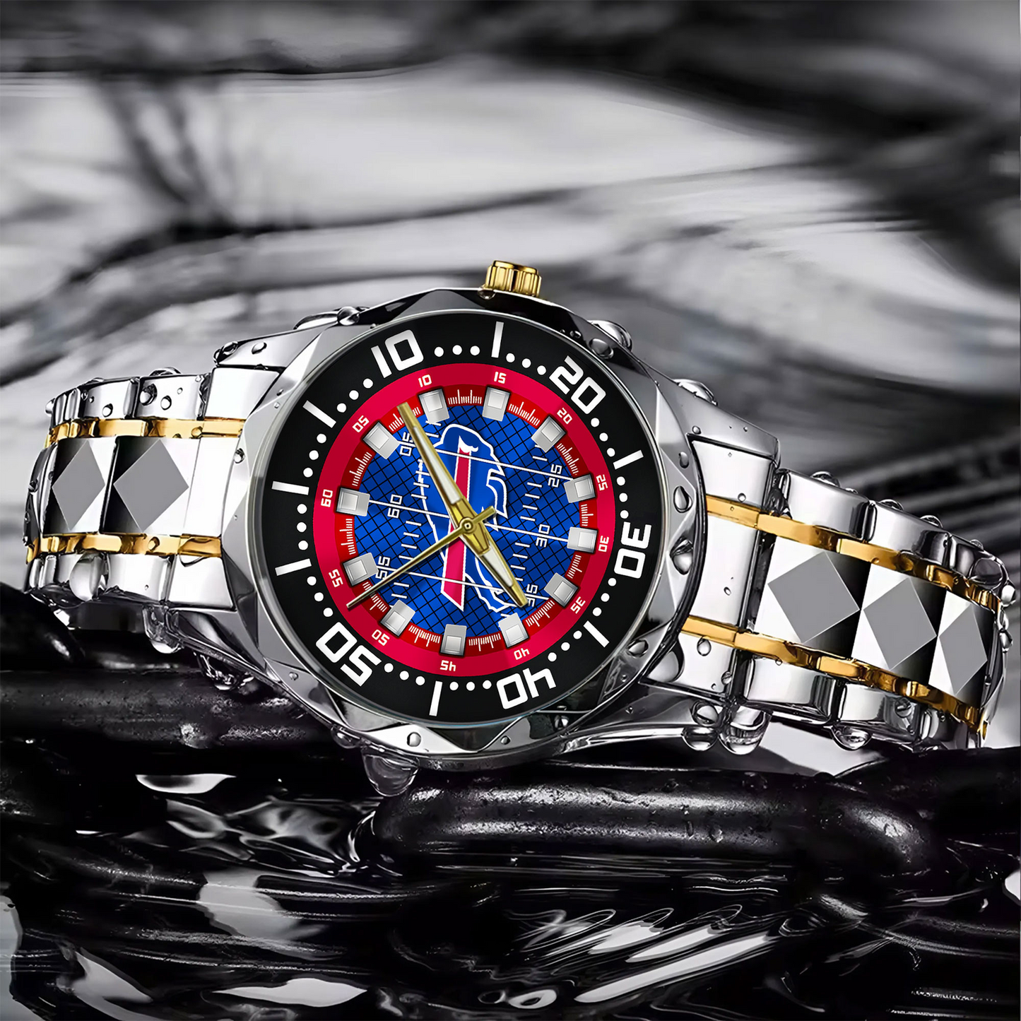 BUF x NFL Camaro Elegant Fashion Design Men Watch DATND TANTD