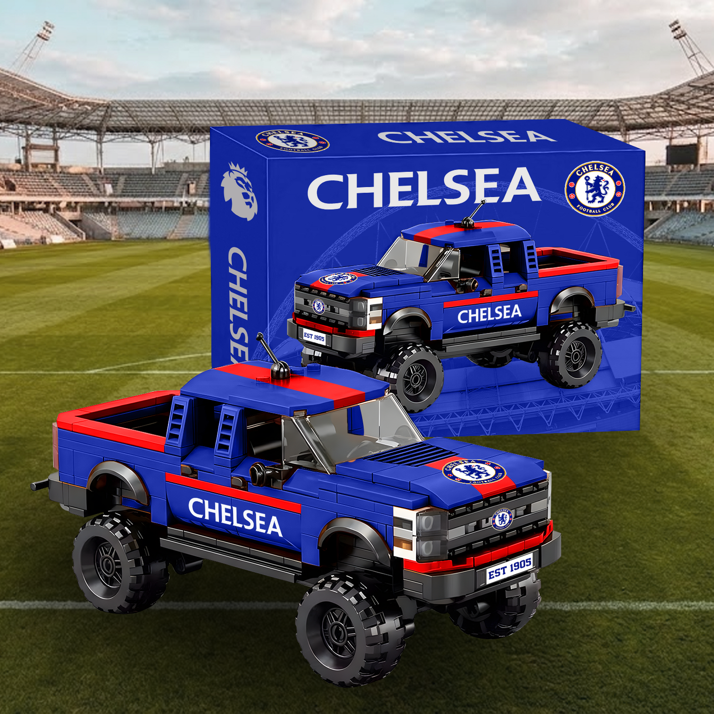 CHE X EPL Raptor pickup truck building block set NAK NHT