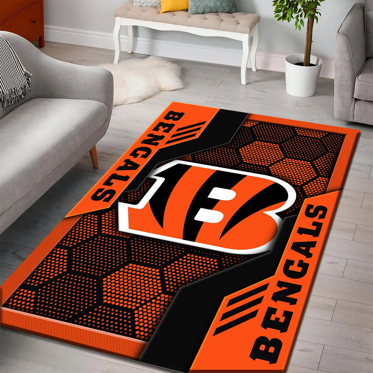 CIN NFL V2 Premium Rug DDT CTND