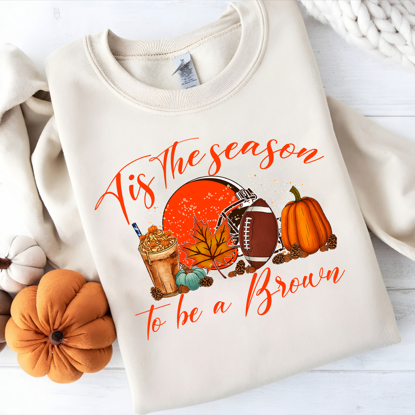 CLE x NFL Tis The Season Sweatshirt DatND DVT
