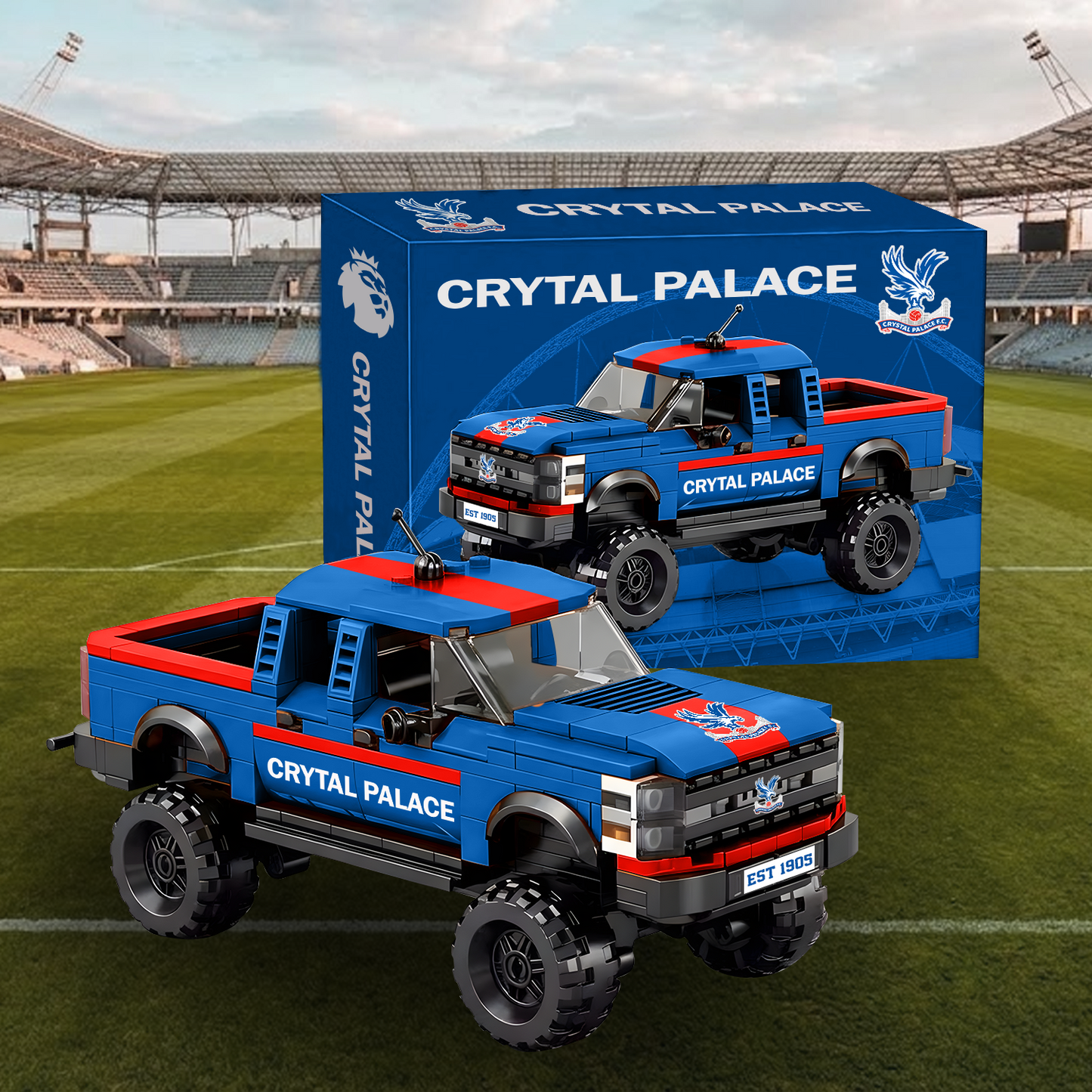 CRY X EPL Raptor pickup truck building block set NAK NHT