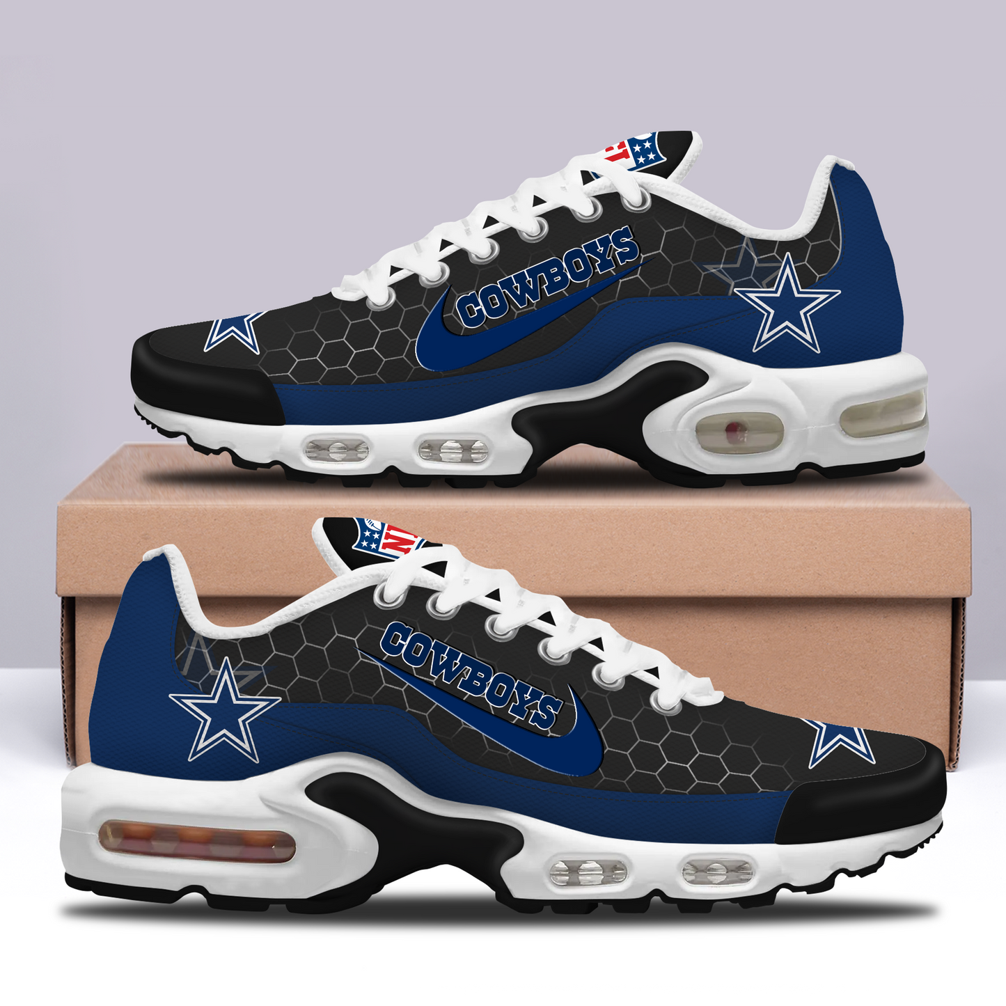 DAL x NFL Personalized Air Cushion Sports Shoes DatND DVT