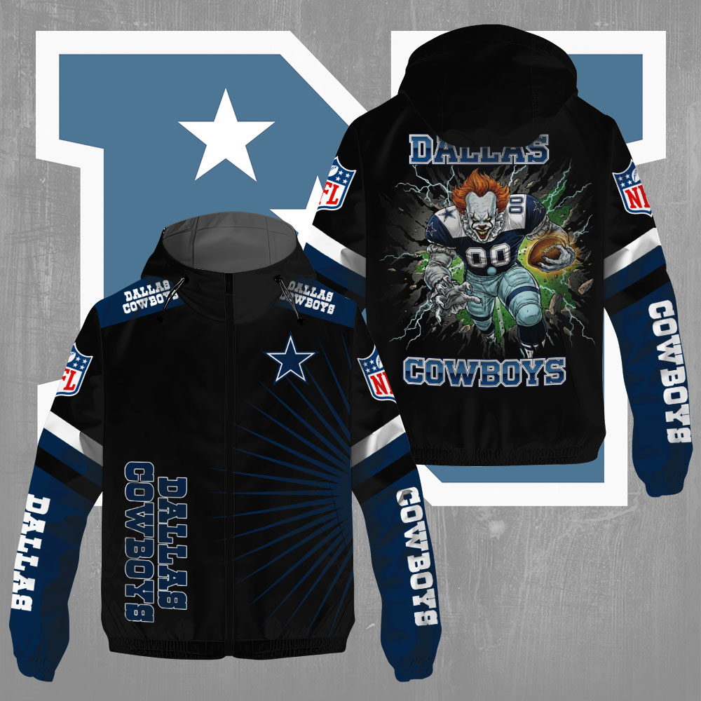 DC x NFL Pennywise 3D Windbreaker Jacket DDT CTND