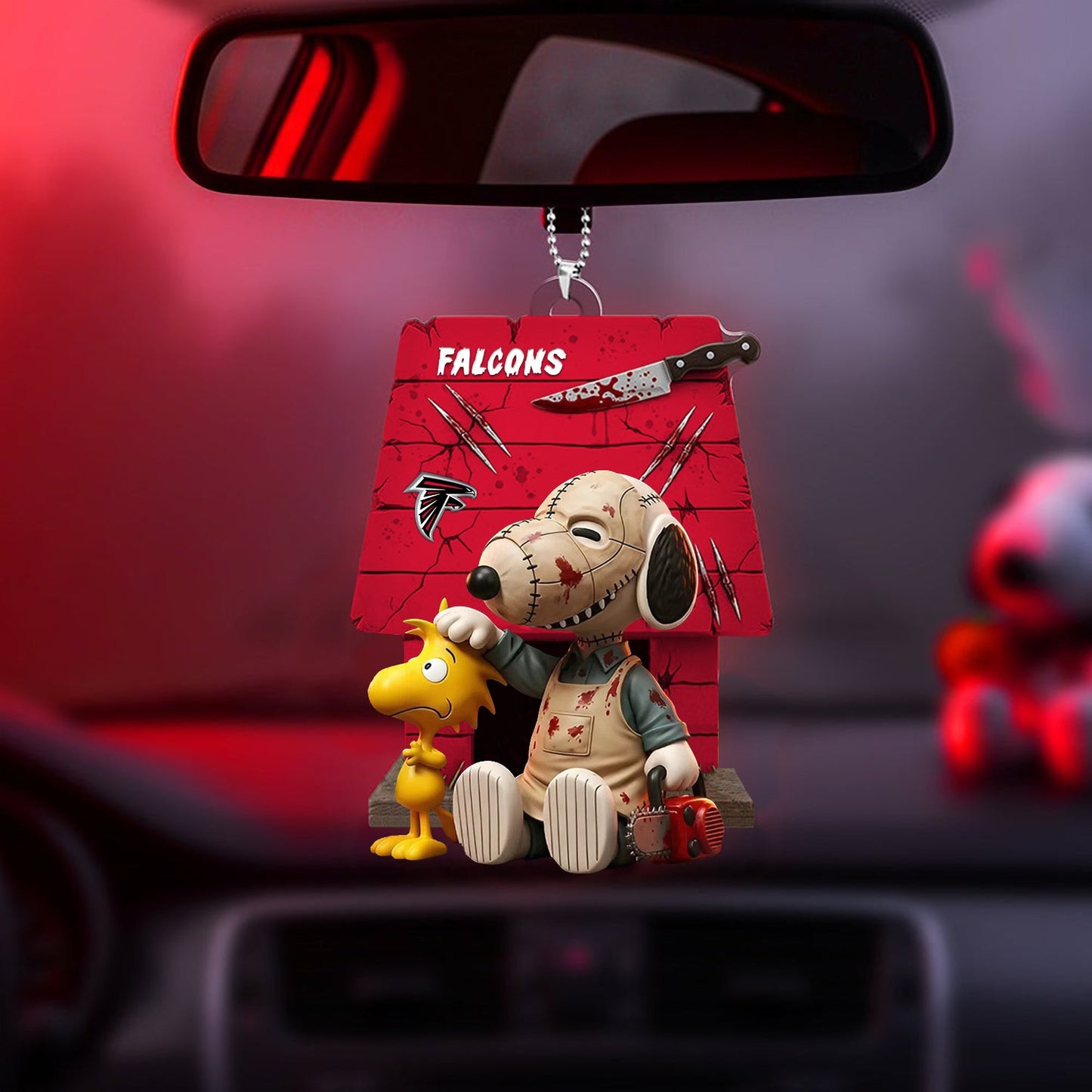 Horror Character x NFL ATL ORNAMENT CAR NDT NHM