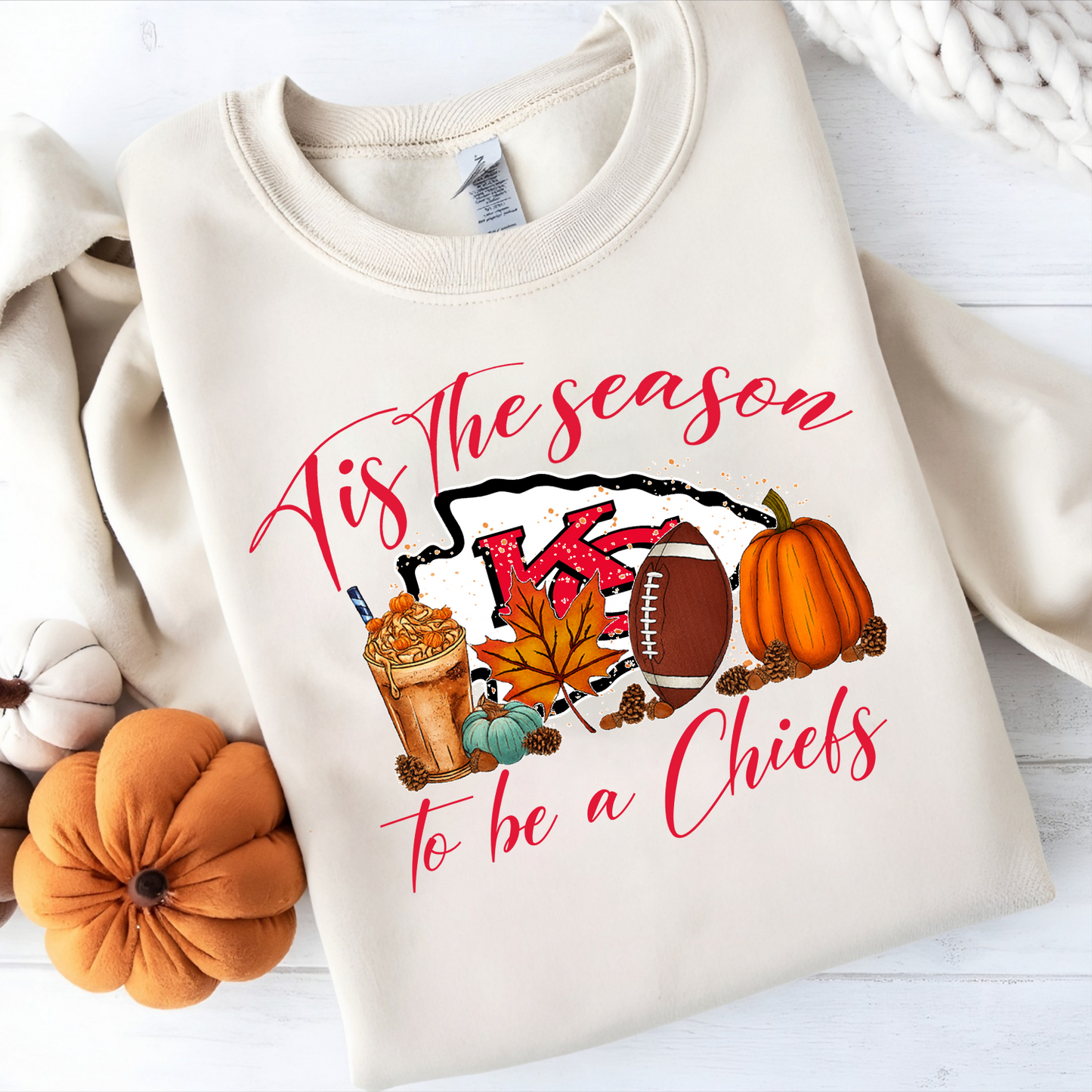KC x NFL Tis The Season Sweatshirt DatND DVT