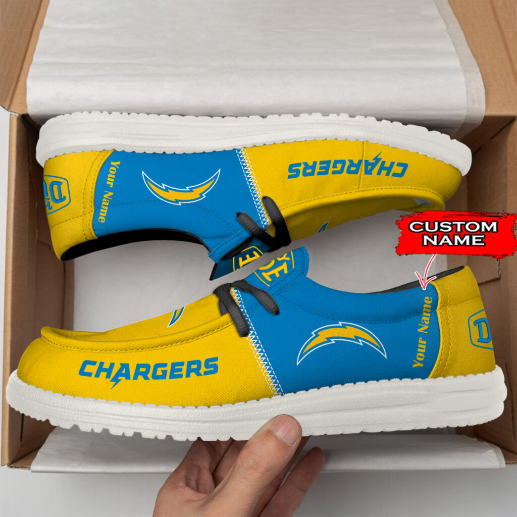 LAC Personalized NFL Hey Dude Shoes DatND ThuongNH