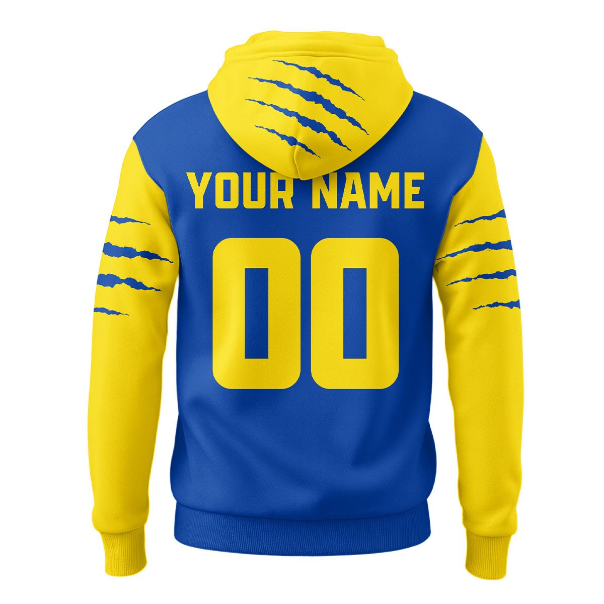 LAR Premium NFL Fan Pride Claw Hoodie DDT CTND