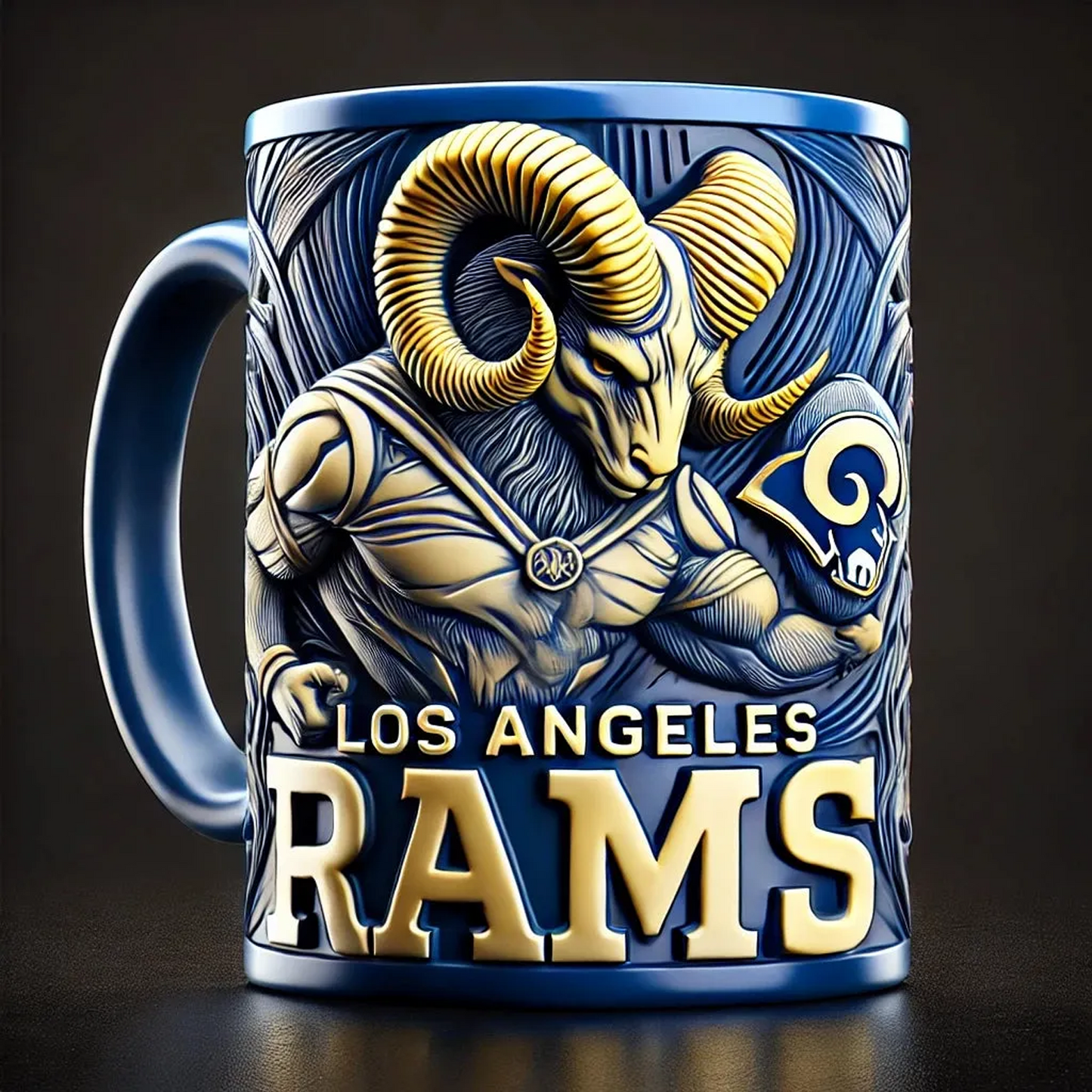 LAR X NFL 2026 Football Guardian Beast 3D Mug V2 NAK NHT