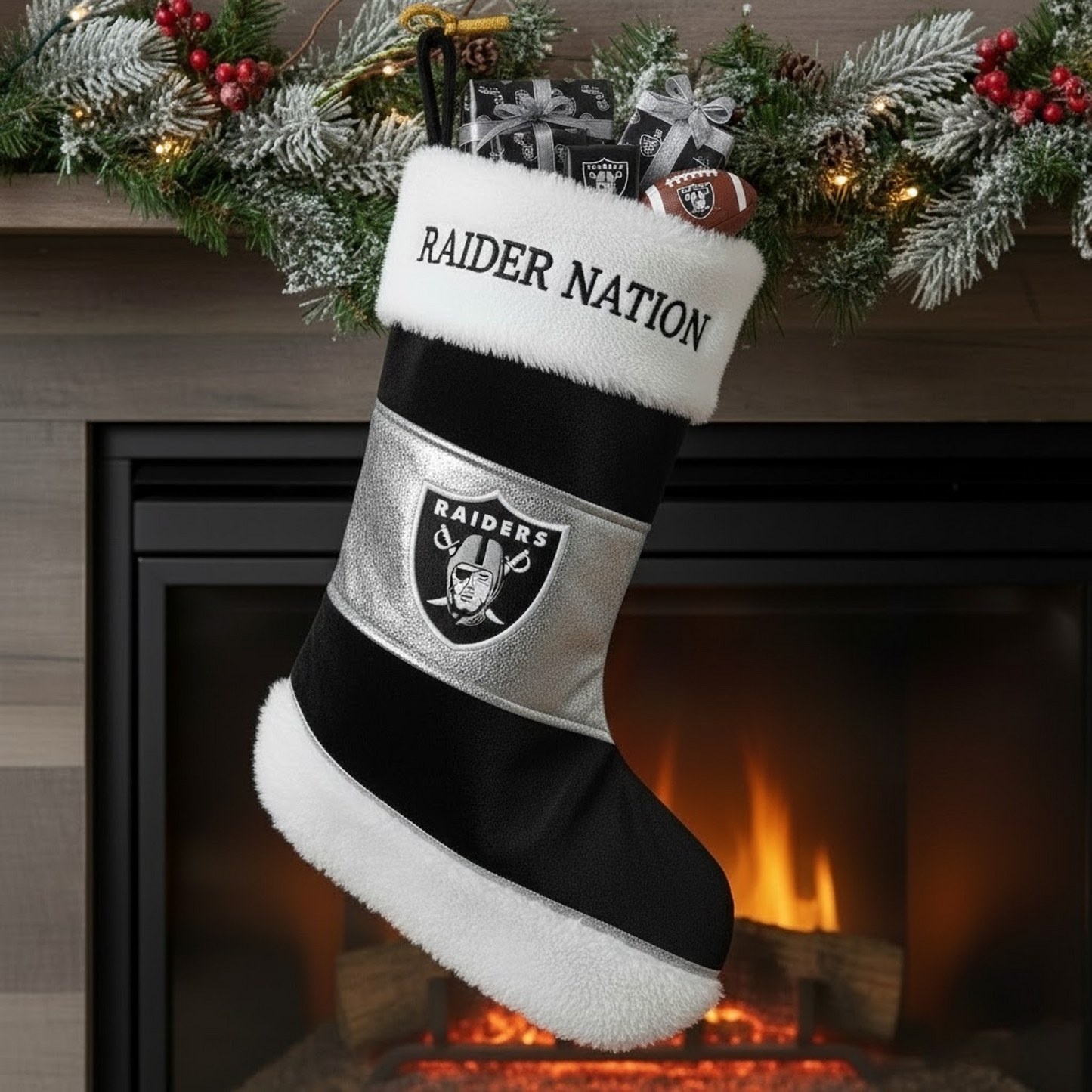 LV X NFL CHRISTMAS SOCKS NAK NHT