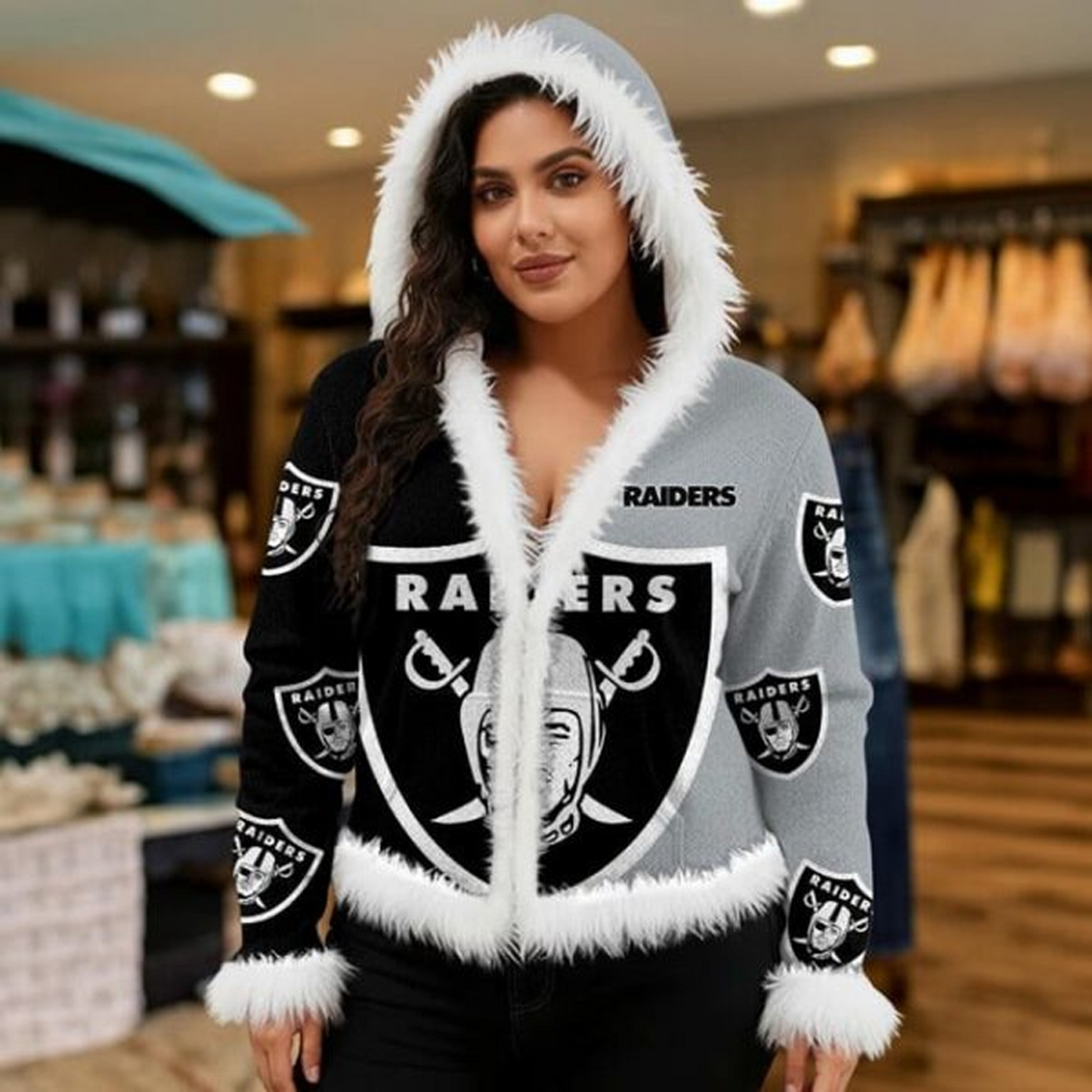 LV X NFL Graphic Dog Knit Sweater NAK NHT
