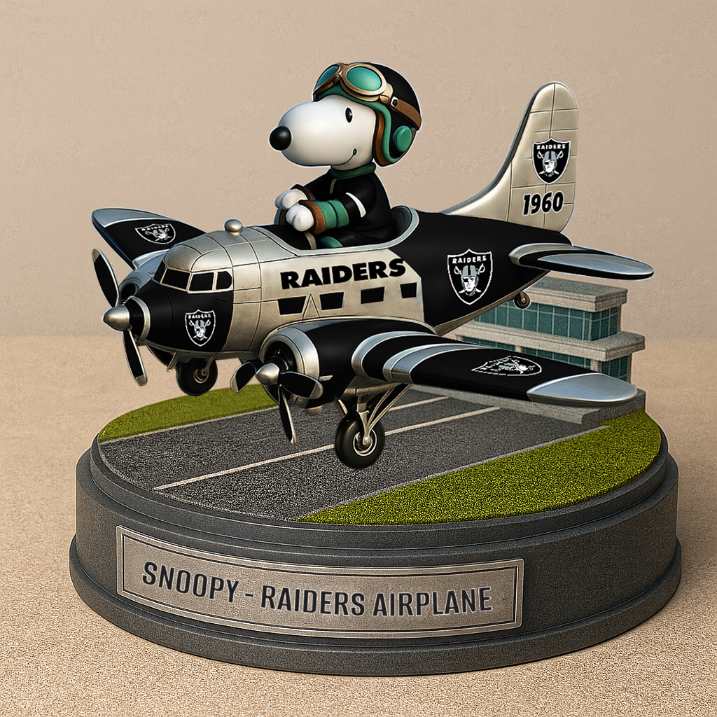 LVR NFL x SNP Airplane Premium Acrylic Plaque DDT CTND