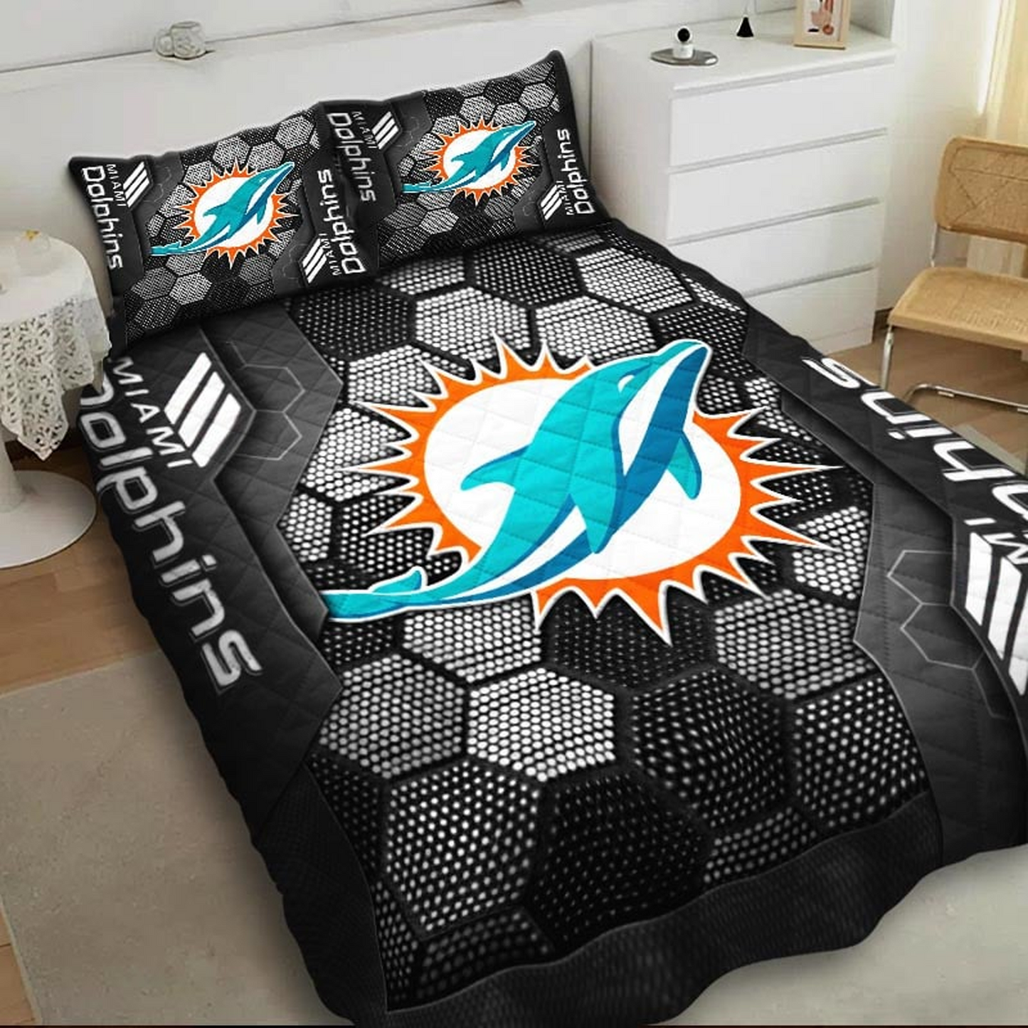 MIA x NFL Bedding Set Multicolor DATND TANTD