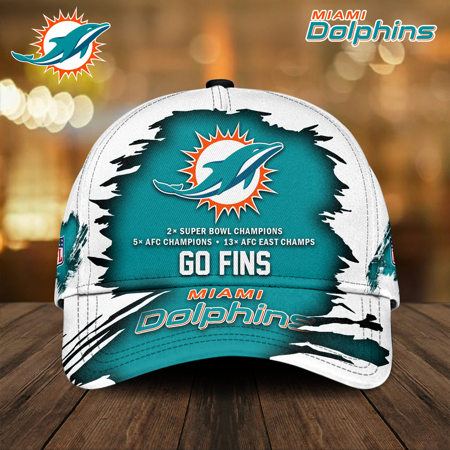 MIA X NFL Premium NFL Victory Legacy Classic Cap TD NAK NHT