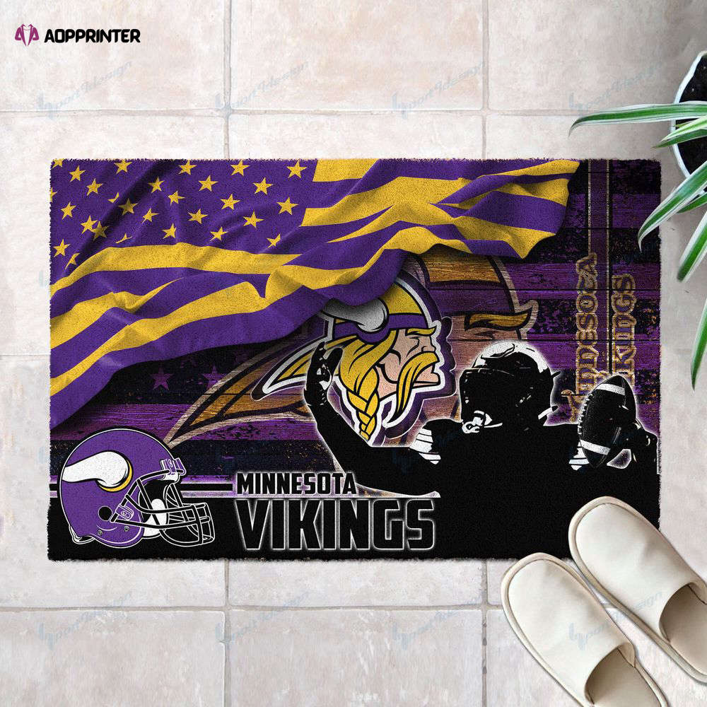 MIN x NFL Doormat, Best Gift For Home Decor NDT NHM