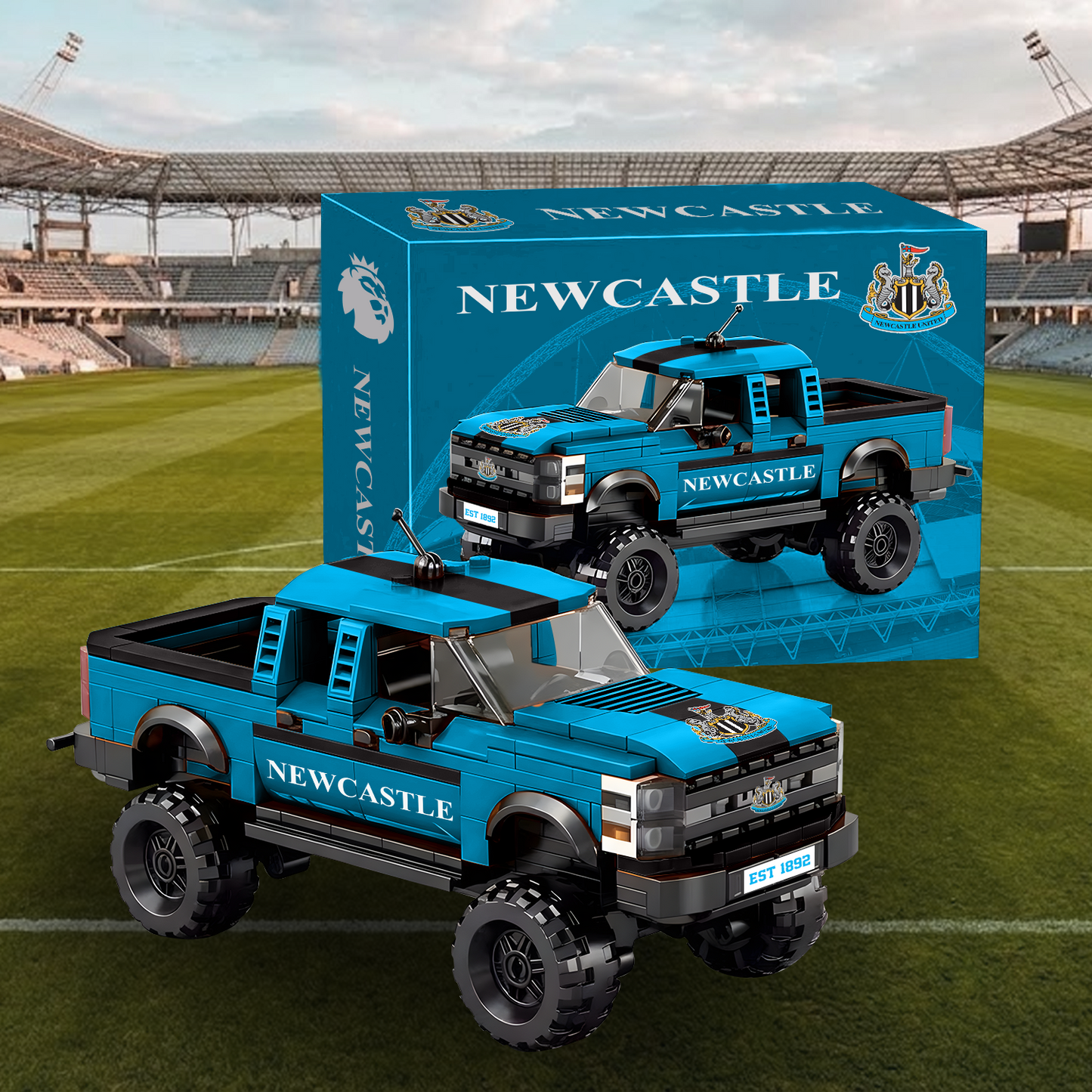 NEW X EPL Raptor pickup truck building block set NAK NHT