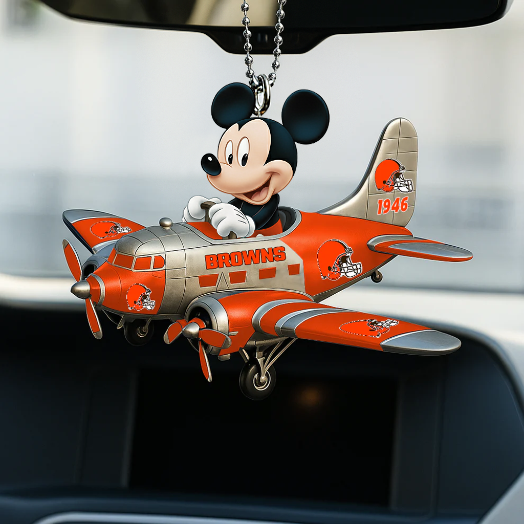 NFL CLE x MM Premium Car Hanging Ornament DDT NTL
