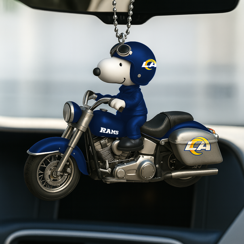 NFL LAR x SNP Premium Car Hanging Ornament DDT CTND