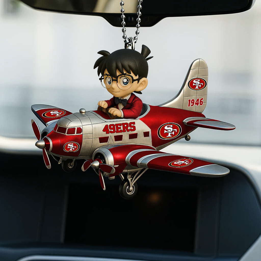 NFL SF49 x CN Premium Car Hanging Ornament DDT NTL