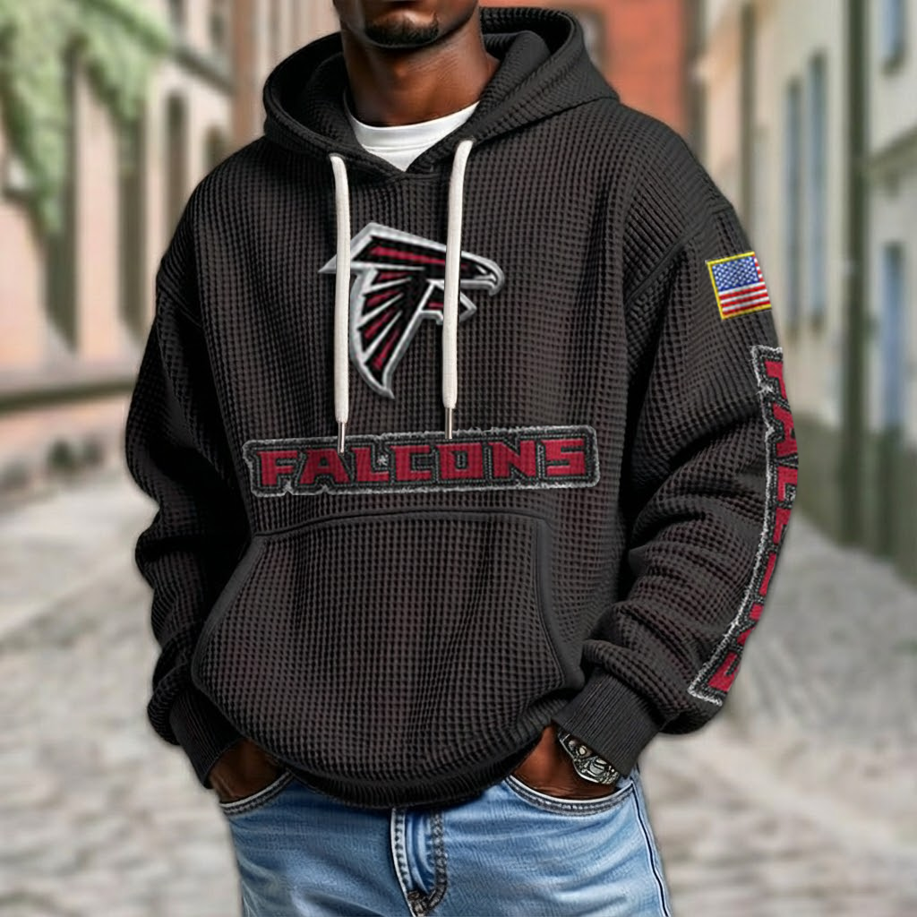 NFL x ATL American Football Waffle Hoodie HLP HLPHUONG