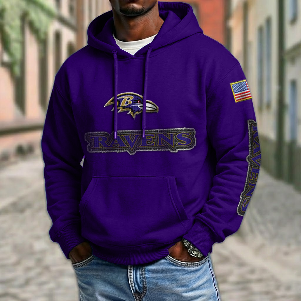 NFL x BAL American Football Team Hoodie HLP HLPHUONG