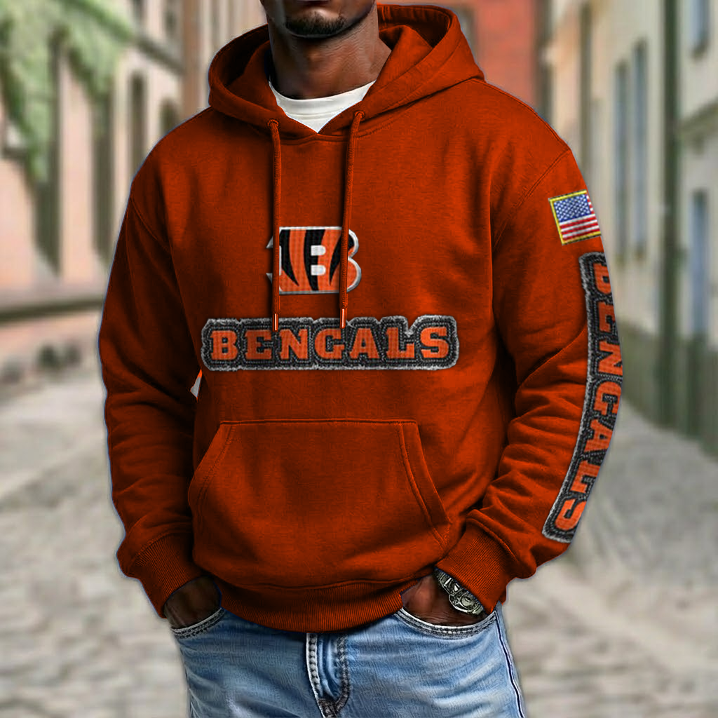 NFL x CIN American Football Team Hoodie HLP HLPHUONG