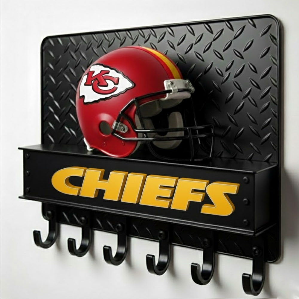 NFL x KC Helmet Wall Key Holder HLP HLPHUONG