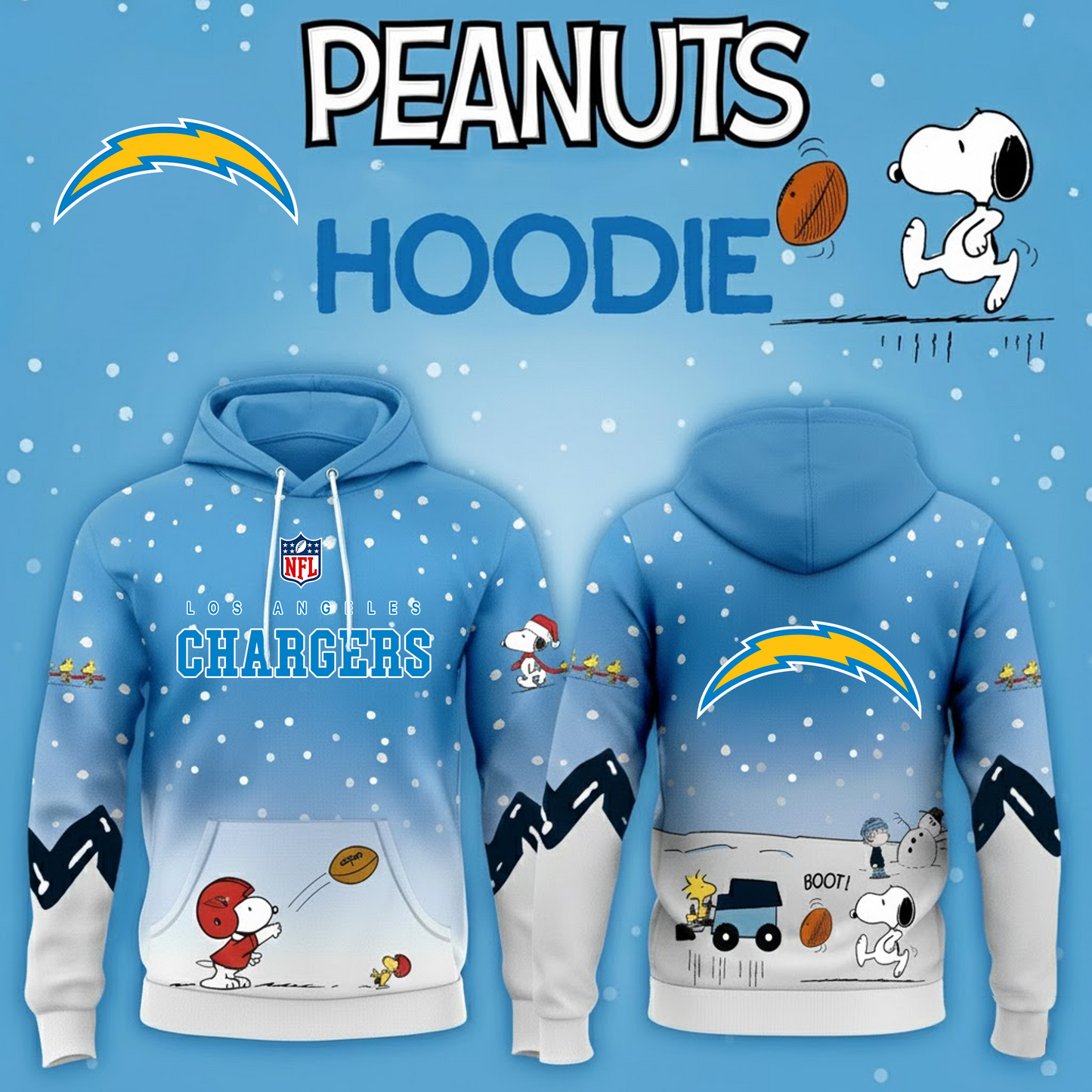 NFL x LAC Pea Snoo Hoodie HLP HLPHUONG