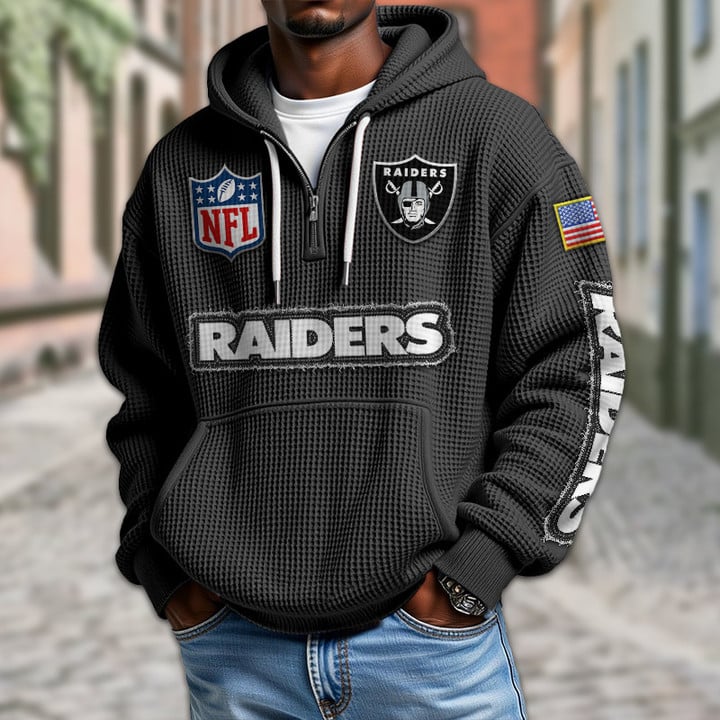 NFL x LV Waffle Half Zip Hoodie HLP HLPHUONG