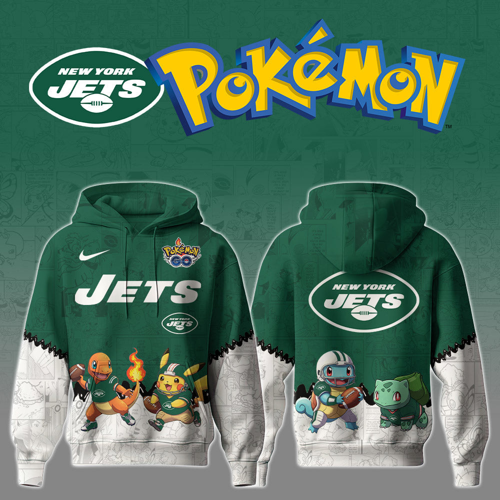 NFL x NYJ x PKM 3D Hoodie HLP HLPHUONG