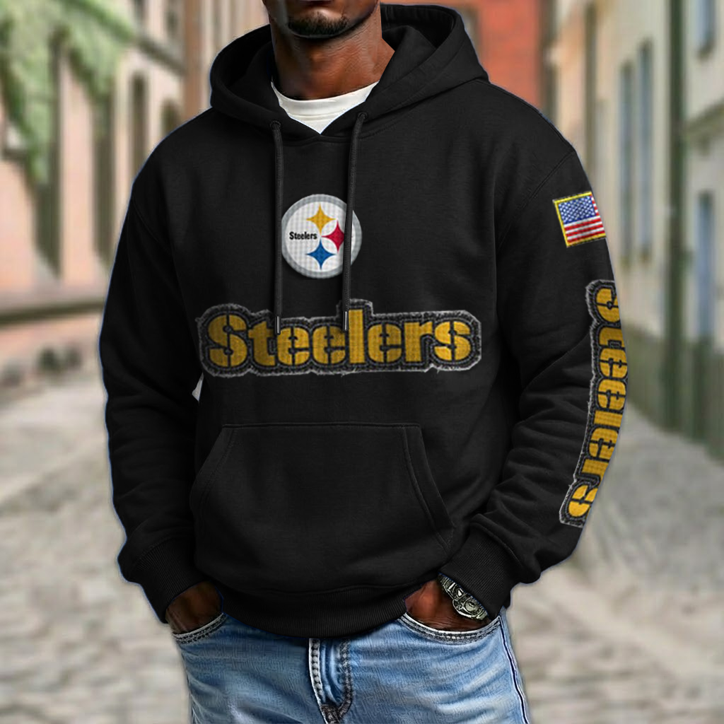 NFL x PIT American Football Team Hoodie HLP HLPHUONG