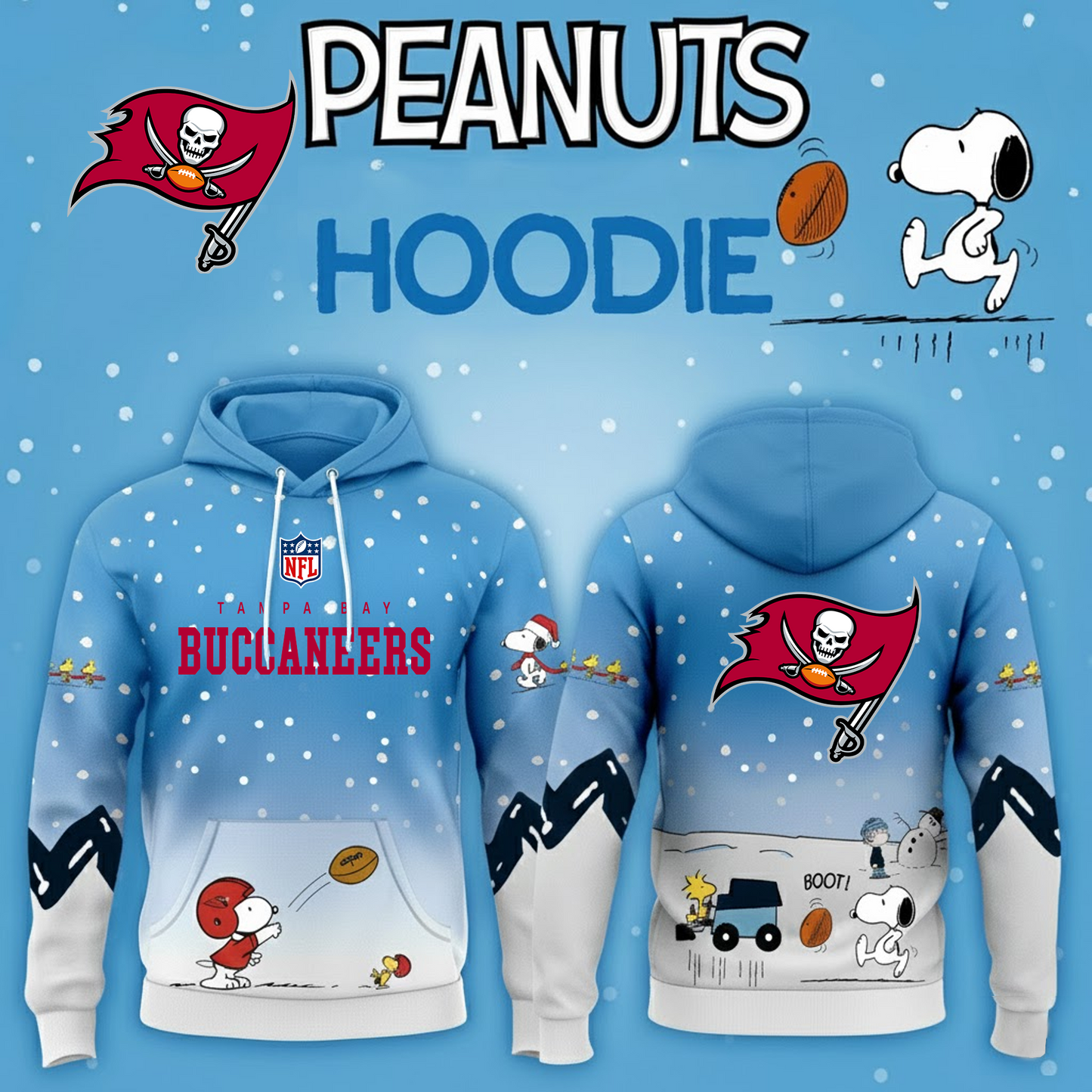 NFL x TB Pea Snoo Hoodie HLP HLPHUONG