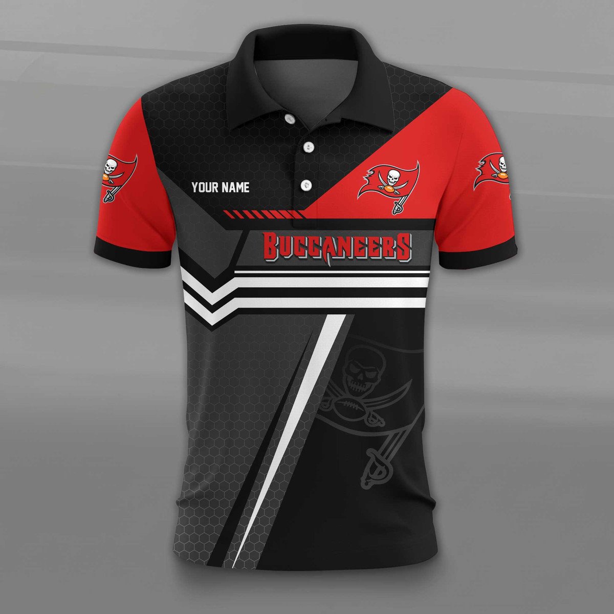 NFL x TB Personalized 3D Polo Shirt HLP HLPHUONG