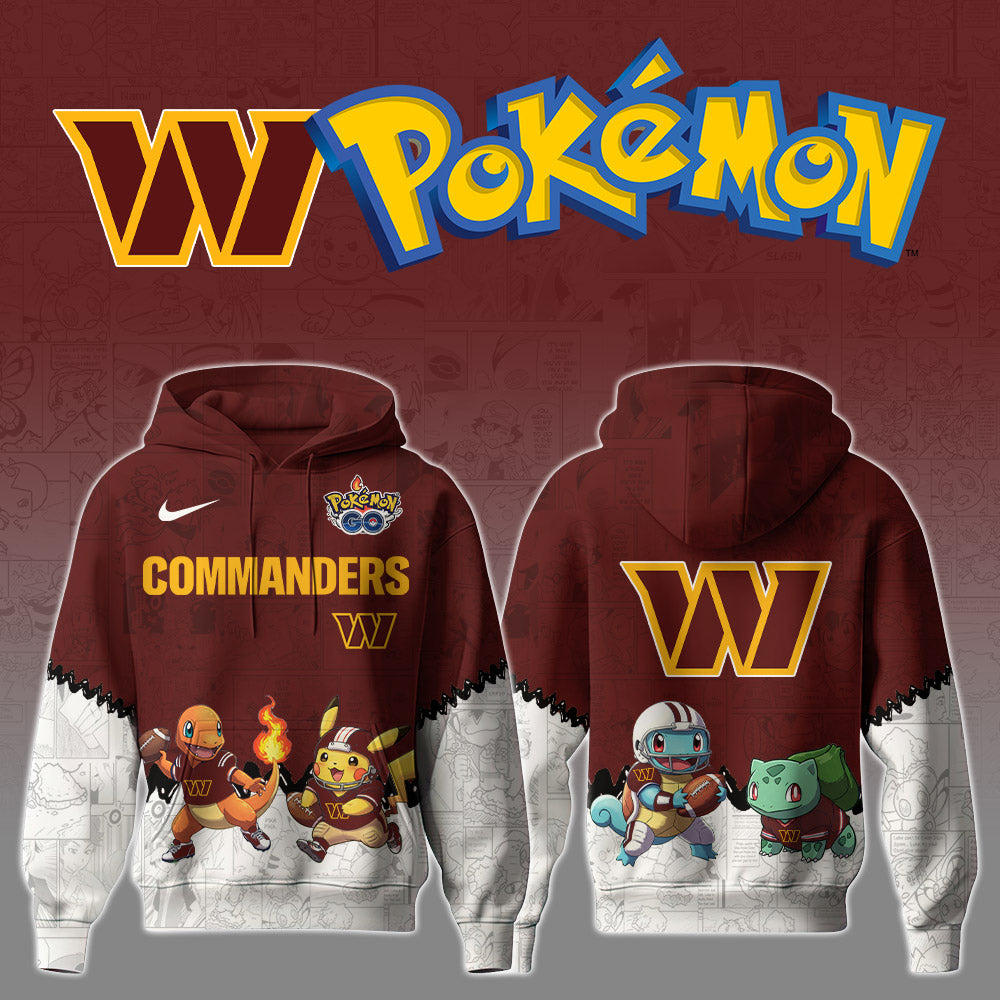 NFL x WAS x PKM 3D Hoodie HLP HLPHUONG