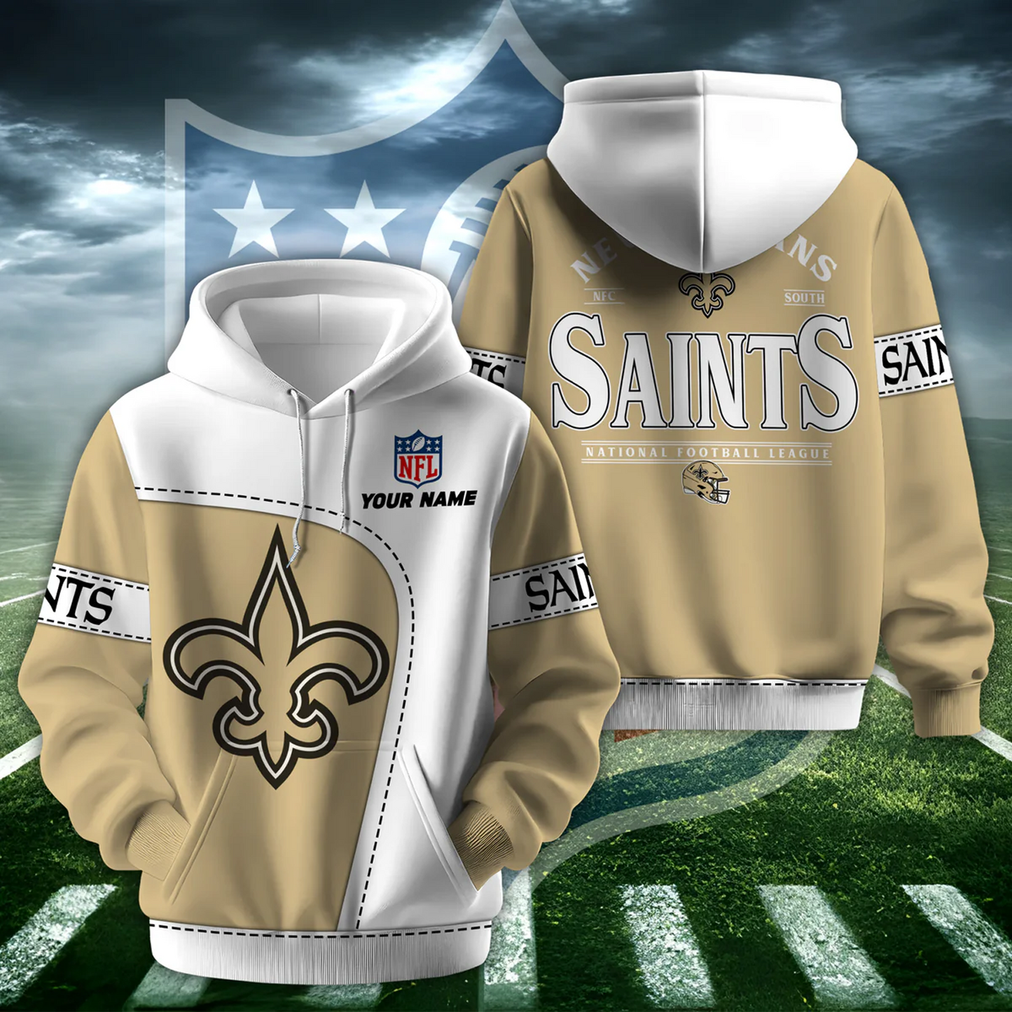 NO X NFL Classic Logo Limited Edition Hoodie And Cap NAK NHT