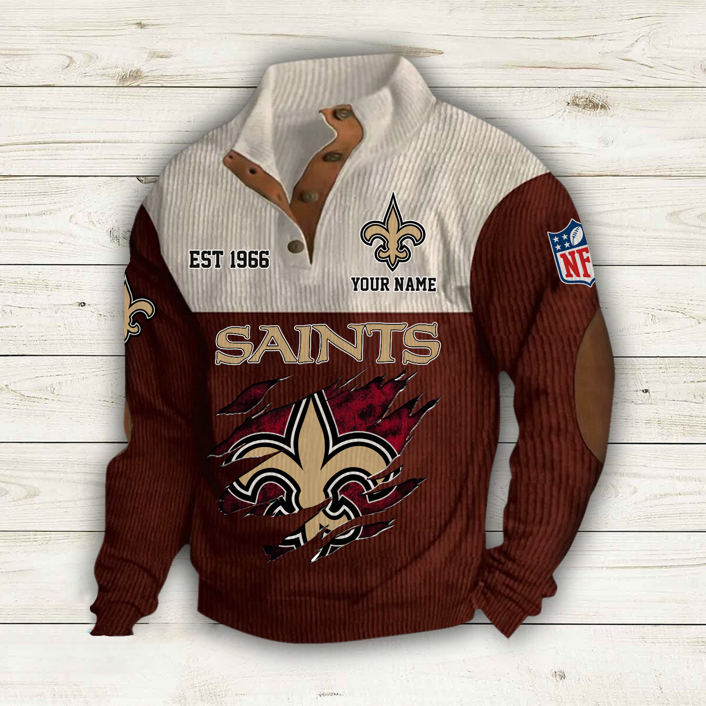 NO x NFL Custom Name Sport Sweatshirt DatND DVT