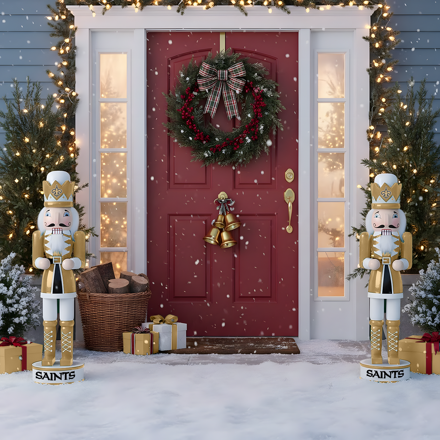 NO X NFL Holiday Nutcracker Soldier25 V1 NAK NHT