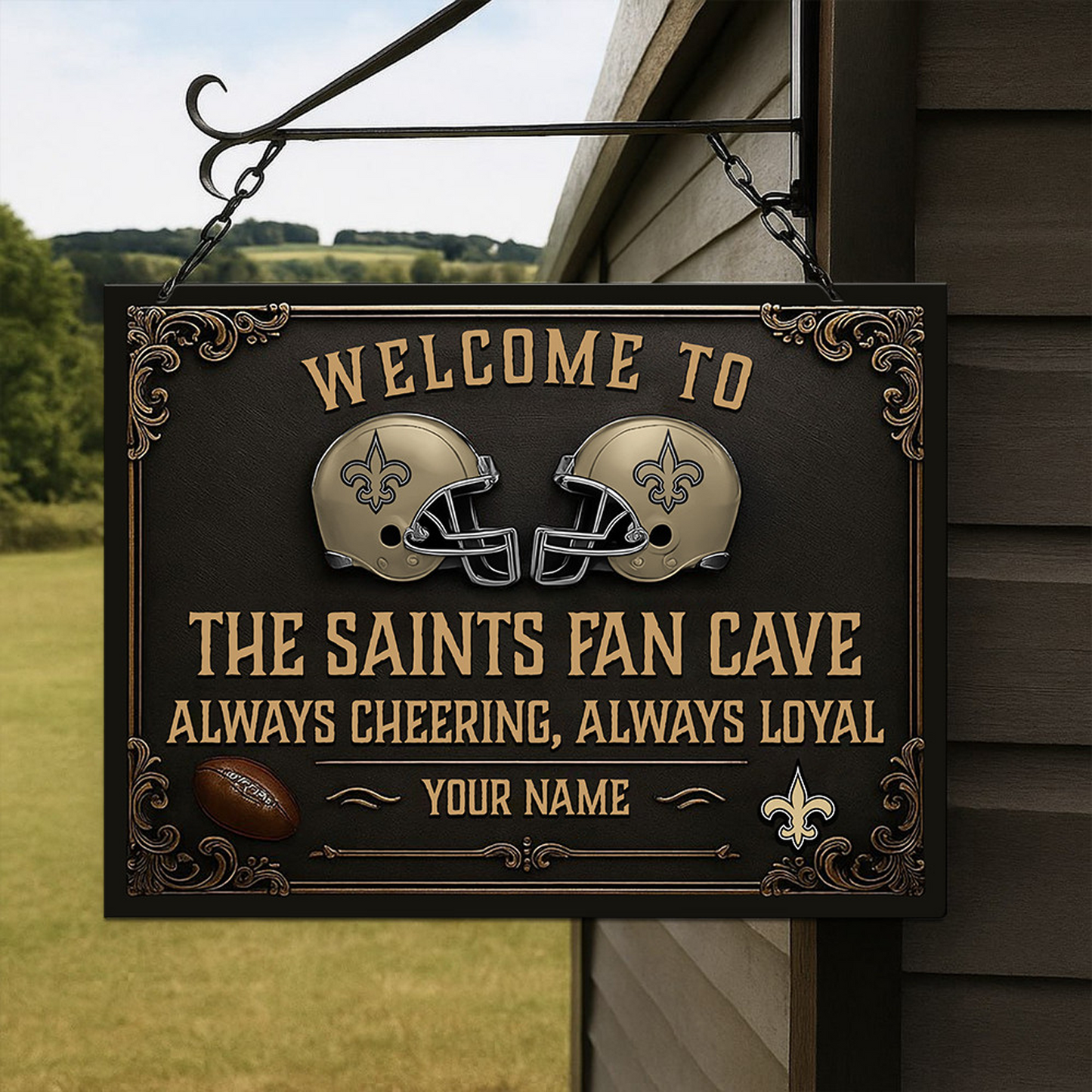 NO X NFL Special Metal Sign For Home Personalized Any Name Gift NAK NHT