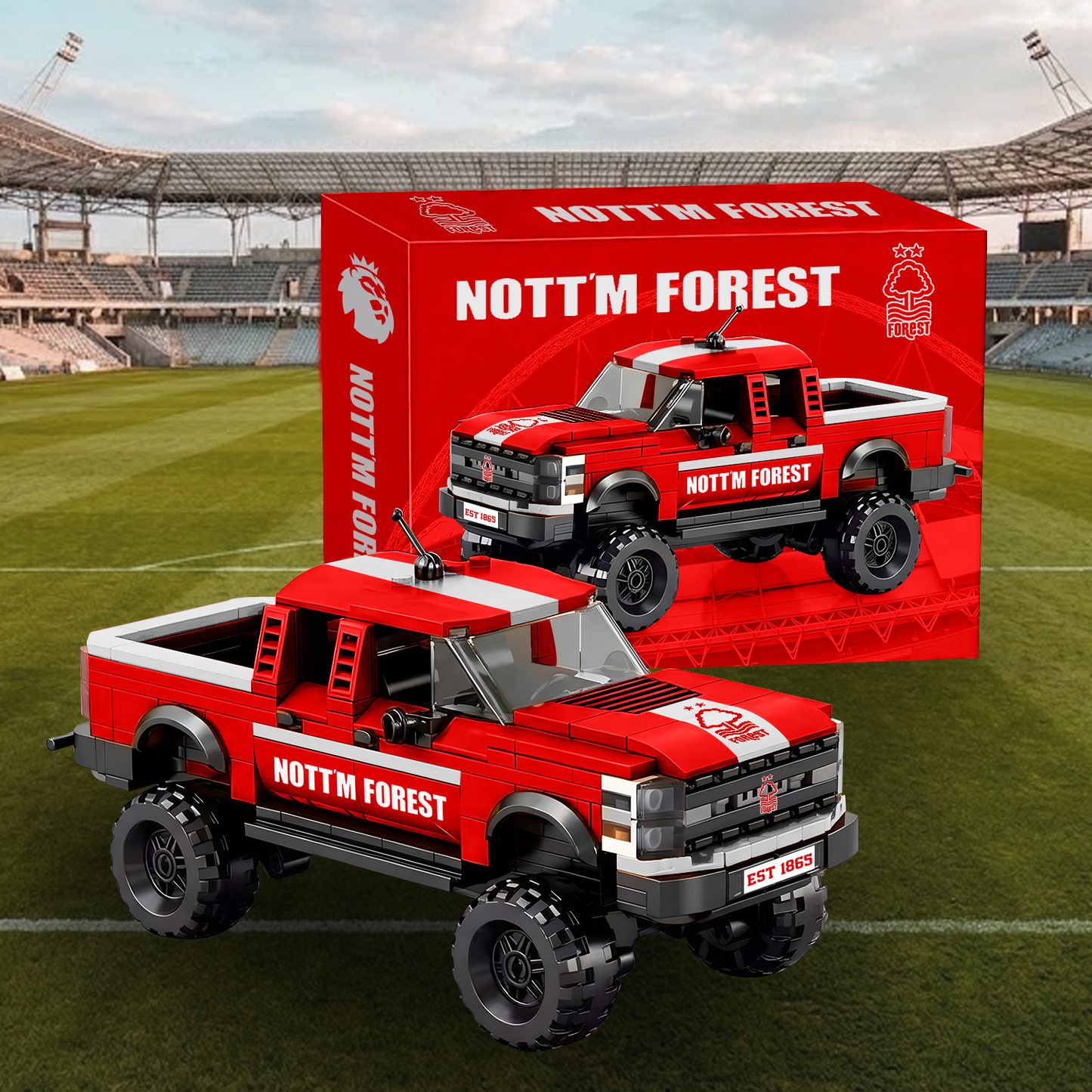 NOT X EPL Raptor pickup truck building block set NAK NHT