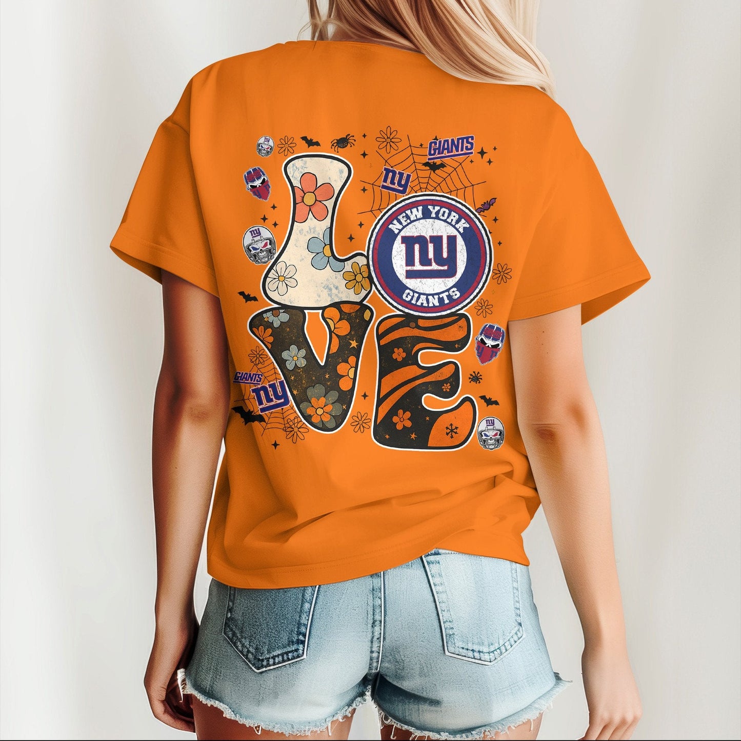 NYG x NFL Halloween Bow 3D Shirt 0409 DatND DVT