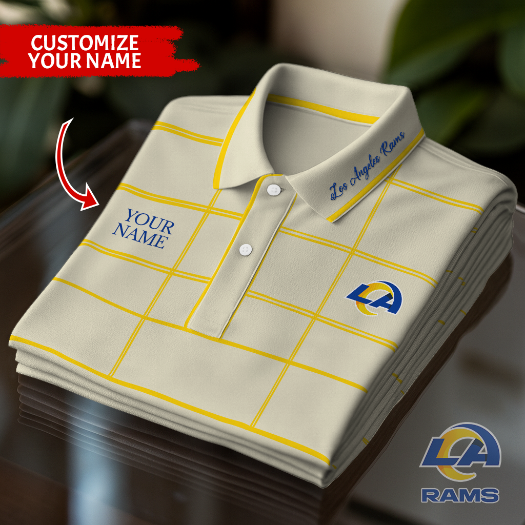 Personalized LAR Premium NFL Polo Shirt DDT NTL