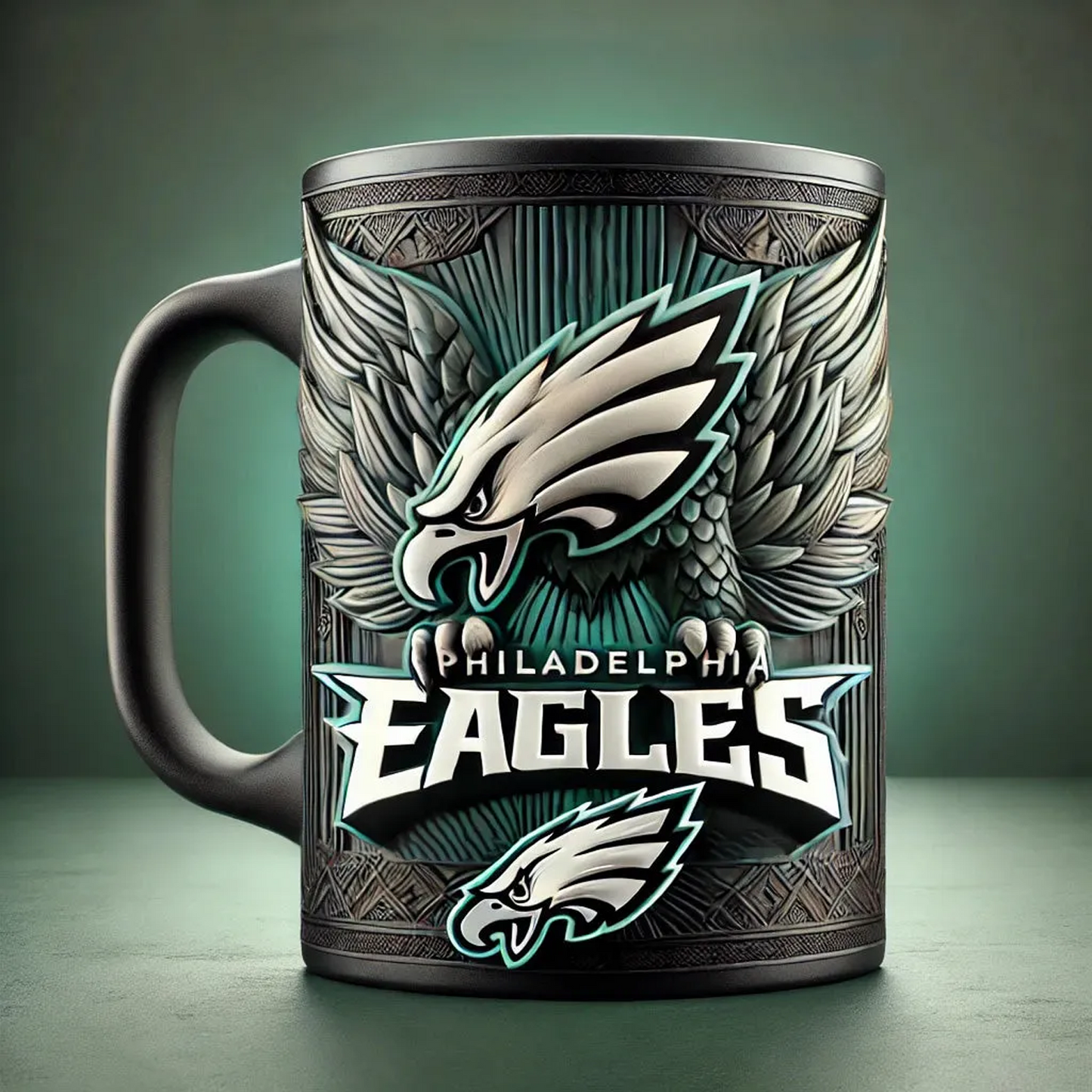 PHI X NFL 2026 Football Guardian Beast 3D Mug V2 NAK NHT